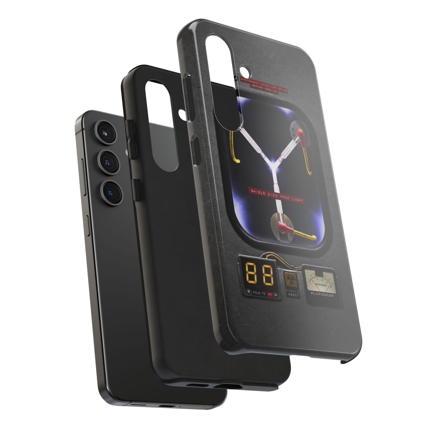Flux Capacitor Tough Phone Case — Back to the Future Style Protective Cover