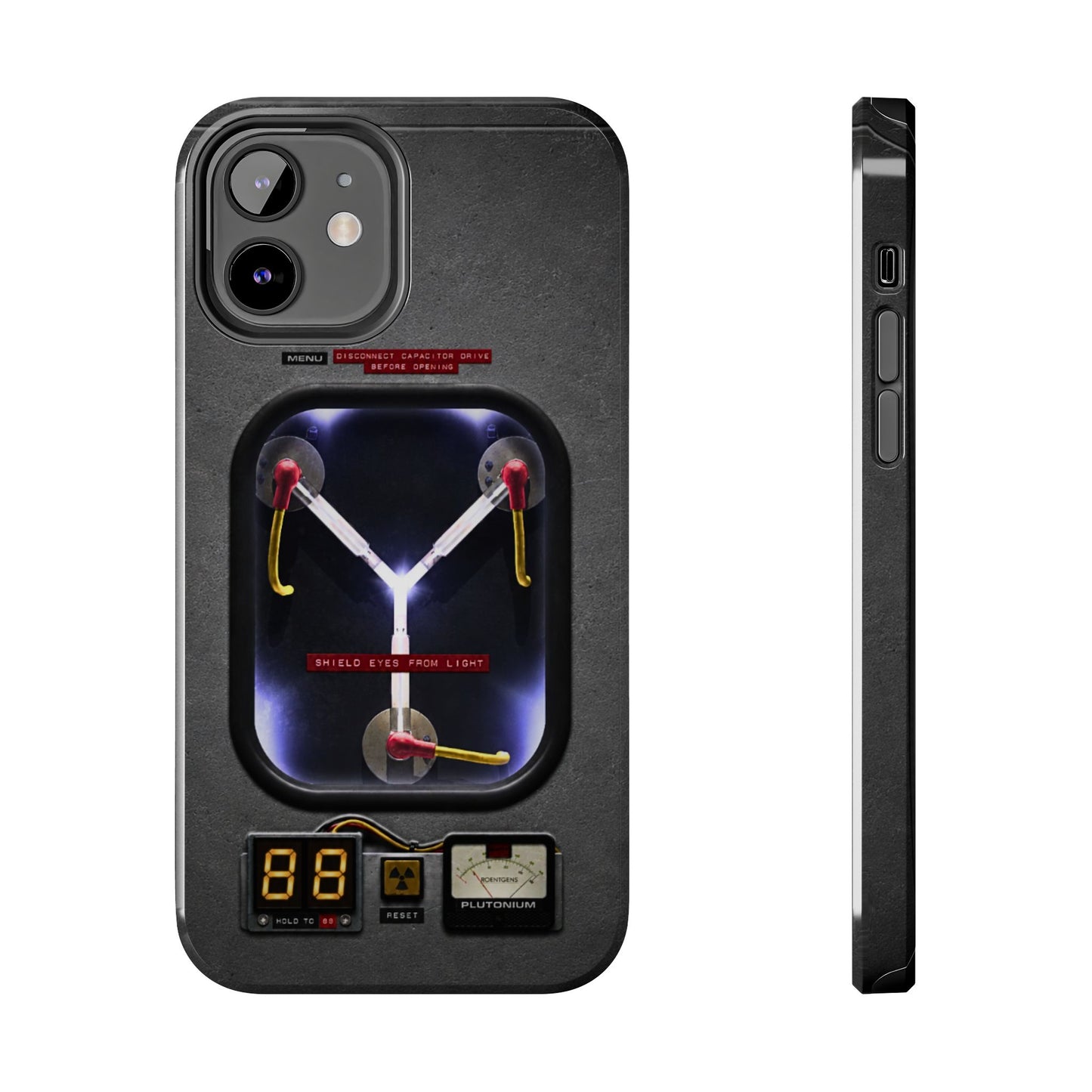 Flux Capacitor Tough Phone Case — Back to the Future Style Protective Cover
