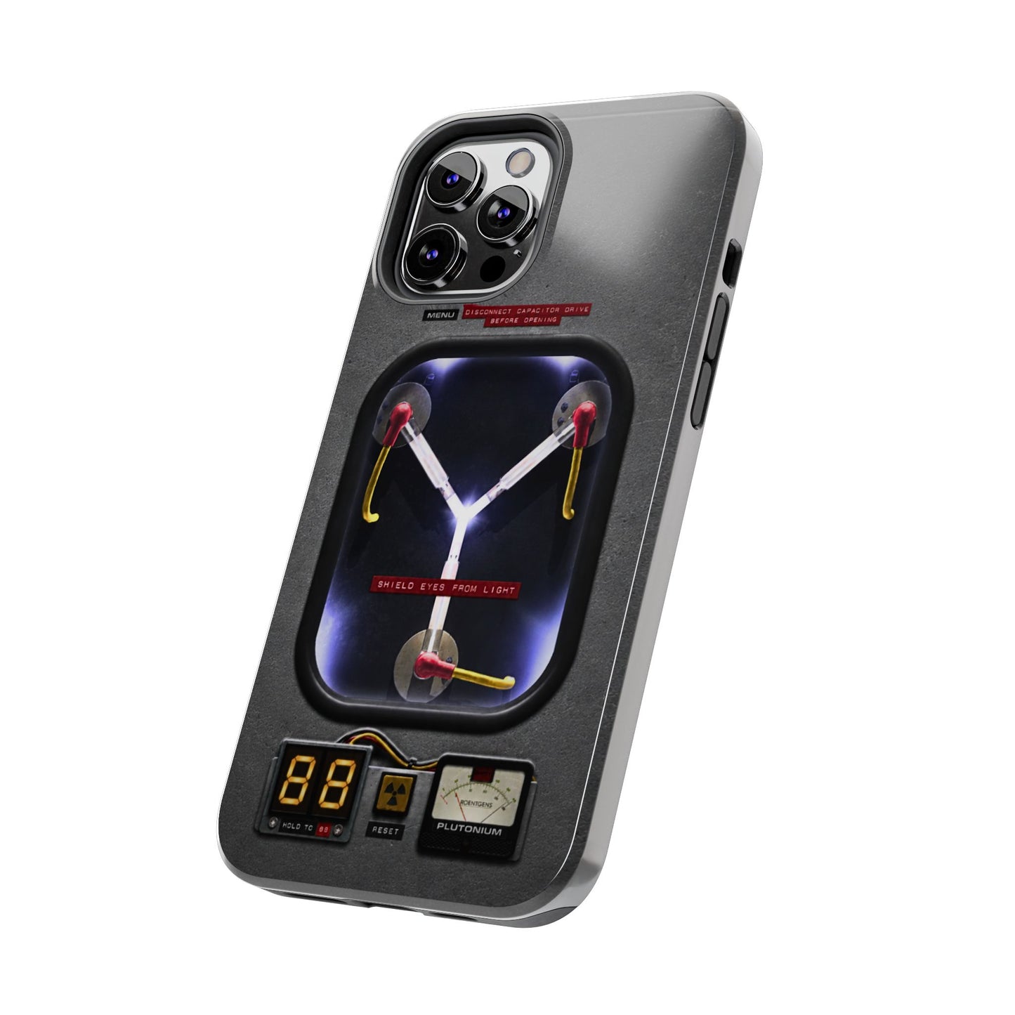 Flux Capacitor Tough Phone Case — Back to the Future Style Protective Cover