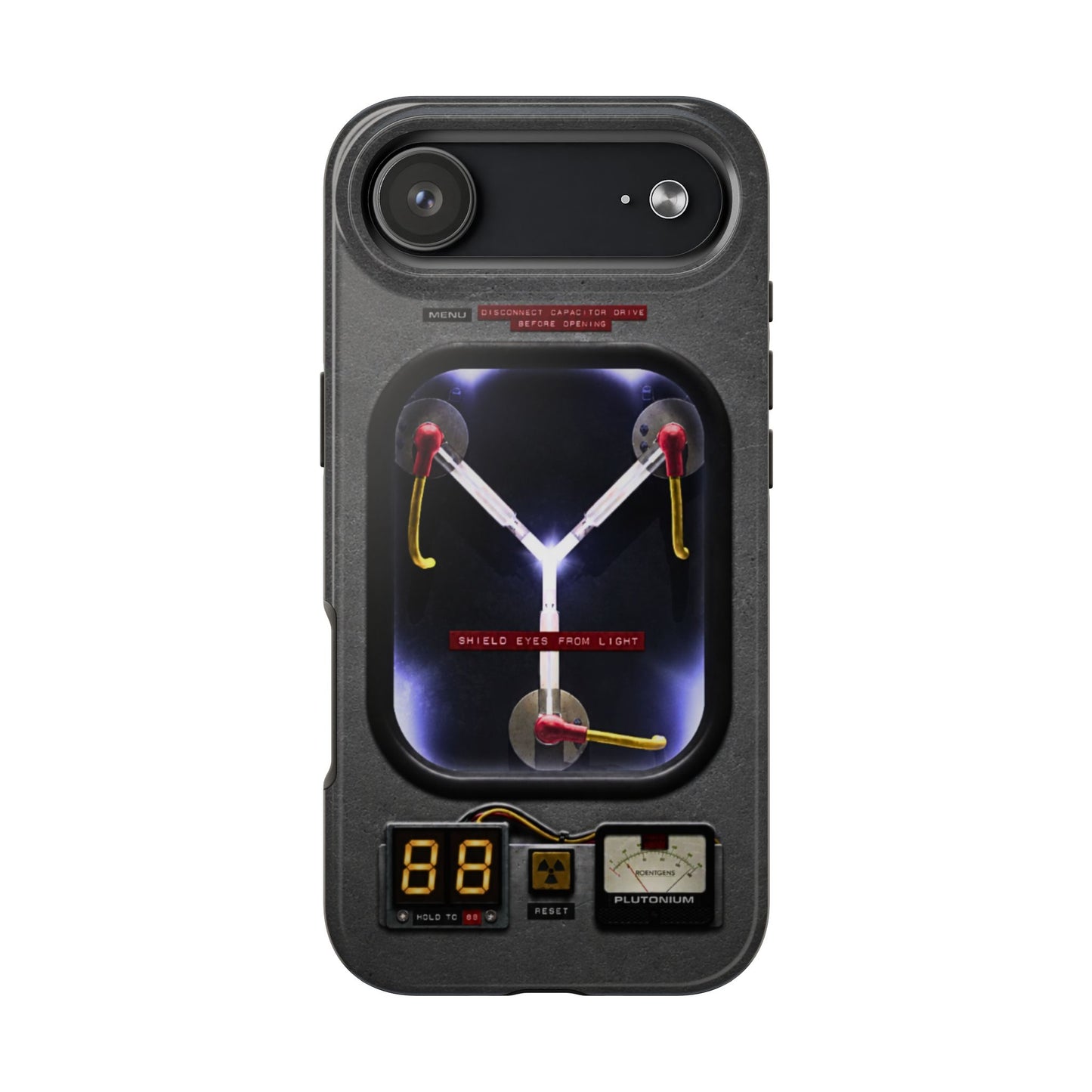 Flux Capacitor Tough Phone Case — Back to the Future Style Protective Cover