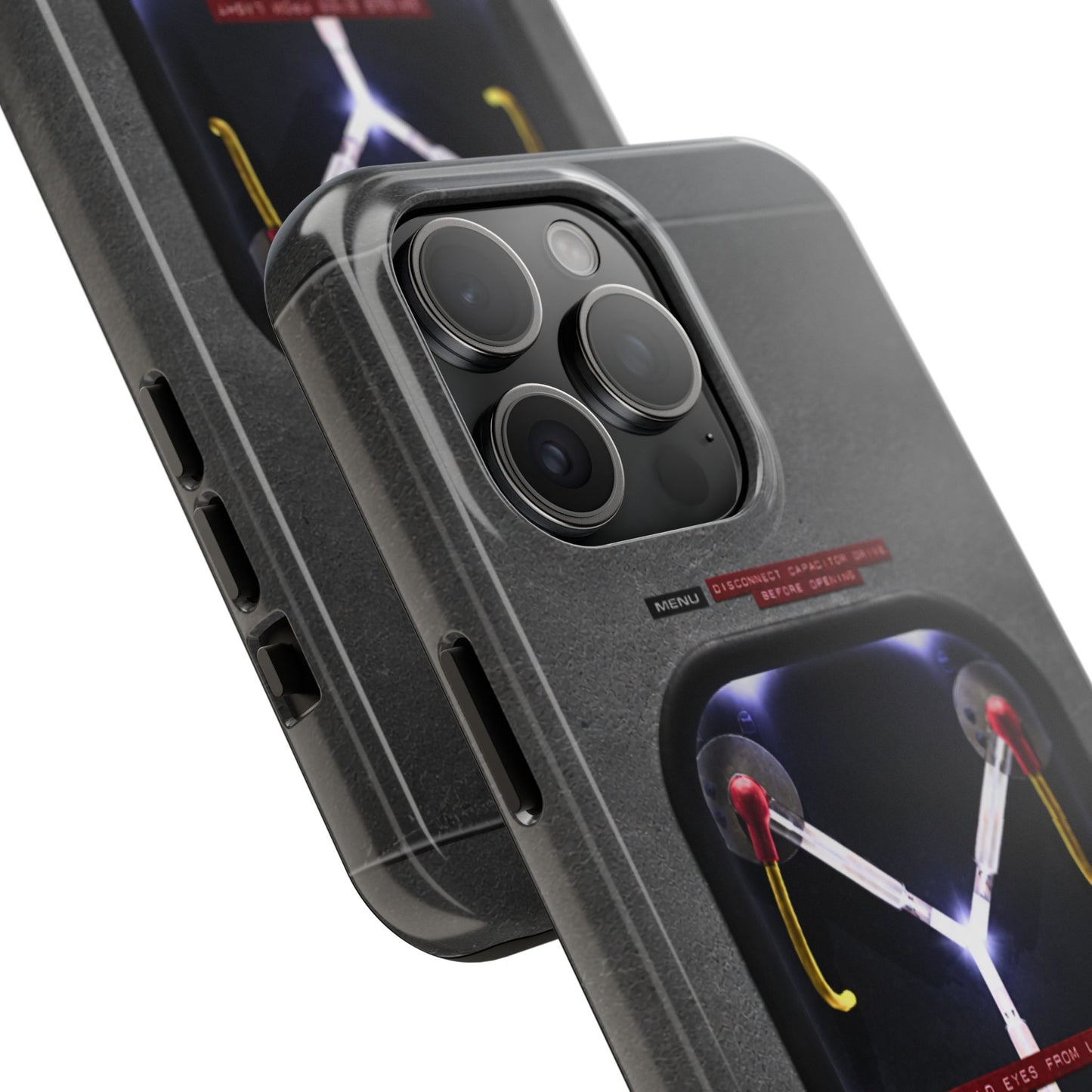 Flux Capacitor Tough Phone Case — Back to the Future Style Protective Cover