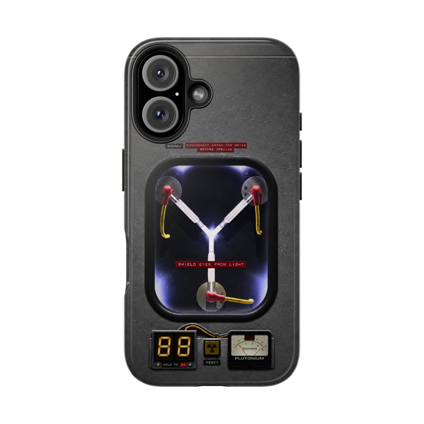 Flux Capacitor Tough Phone Case — Back to the Future Style Protective Cover