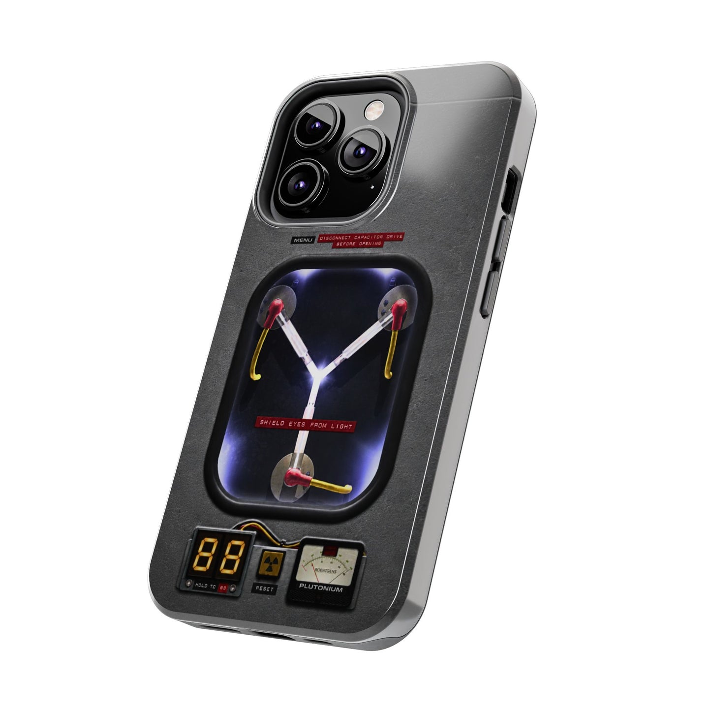 Flux Capacitor Tough Phone Case — Back to the Future Style Protective Cover
