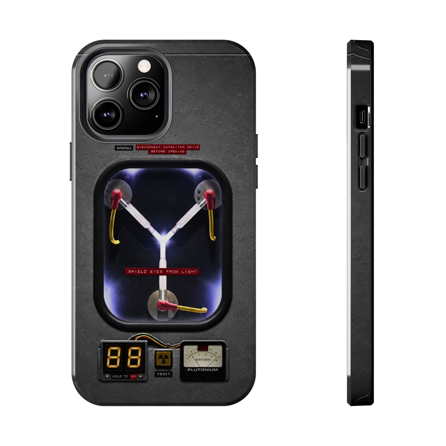 Flux Capacitor Tough Phone Case — Back to the Future Style Protective Cover