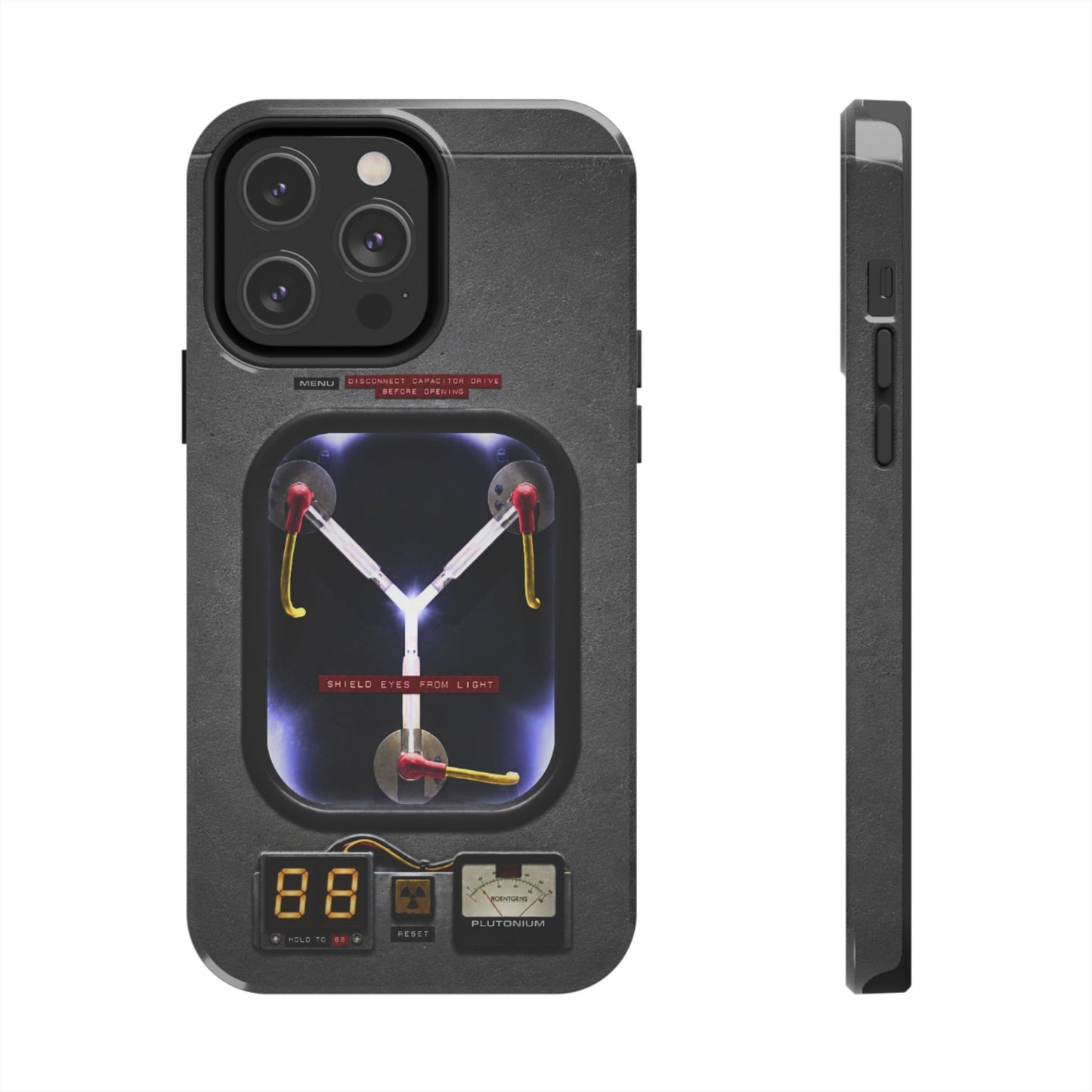 Flux Capacitor Tough Phone Case — Back to the Future Style Protective Cover