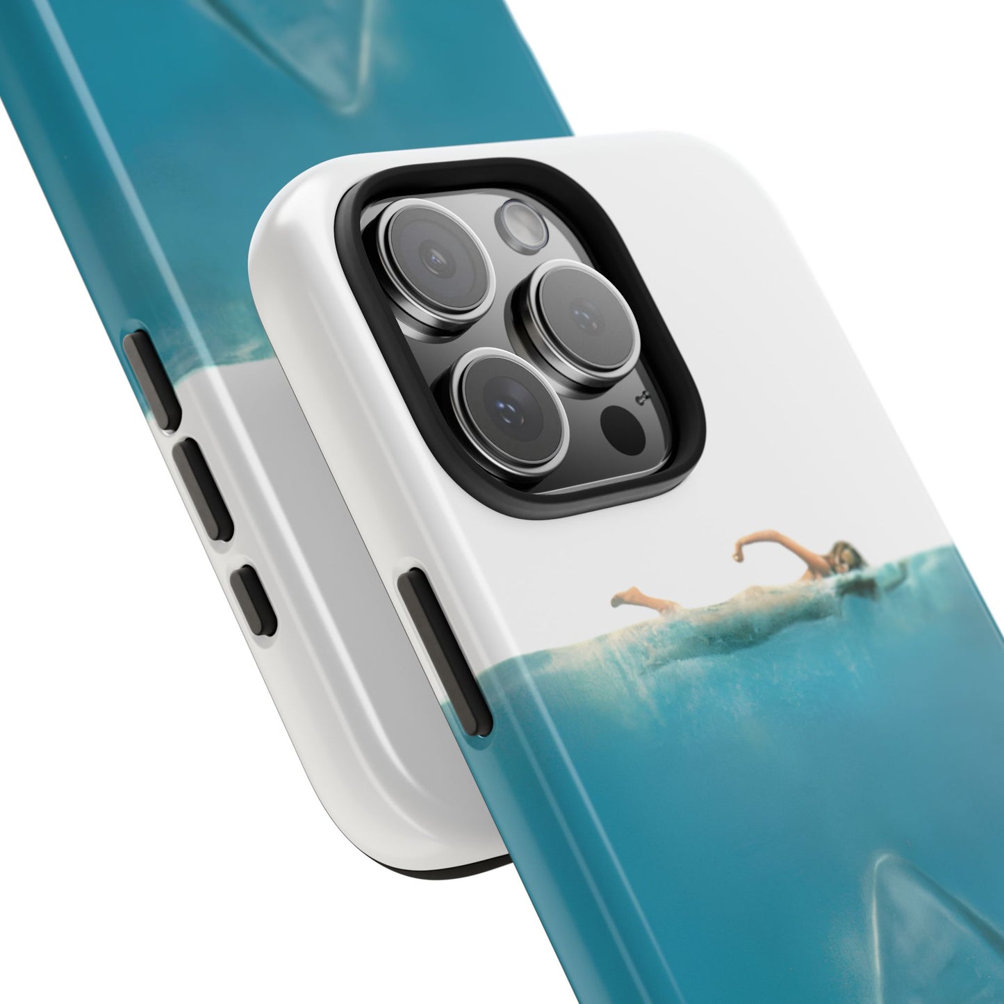 JAWS Tough Phone Case — Retro Jaws Ocean Horror Design