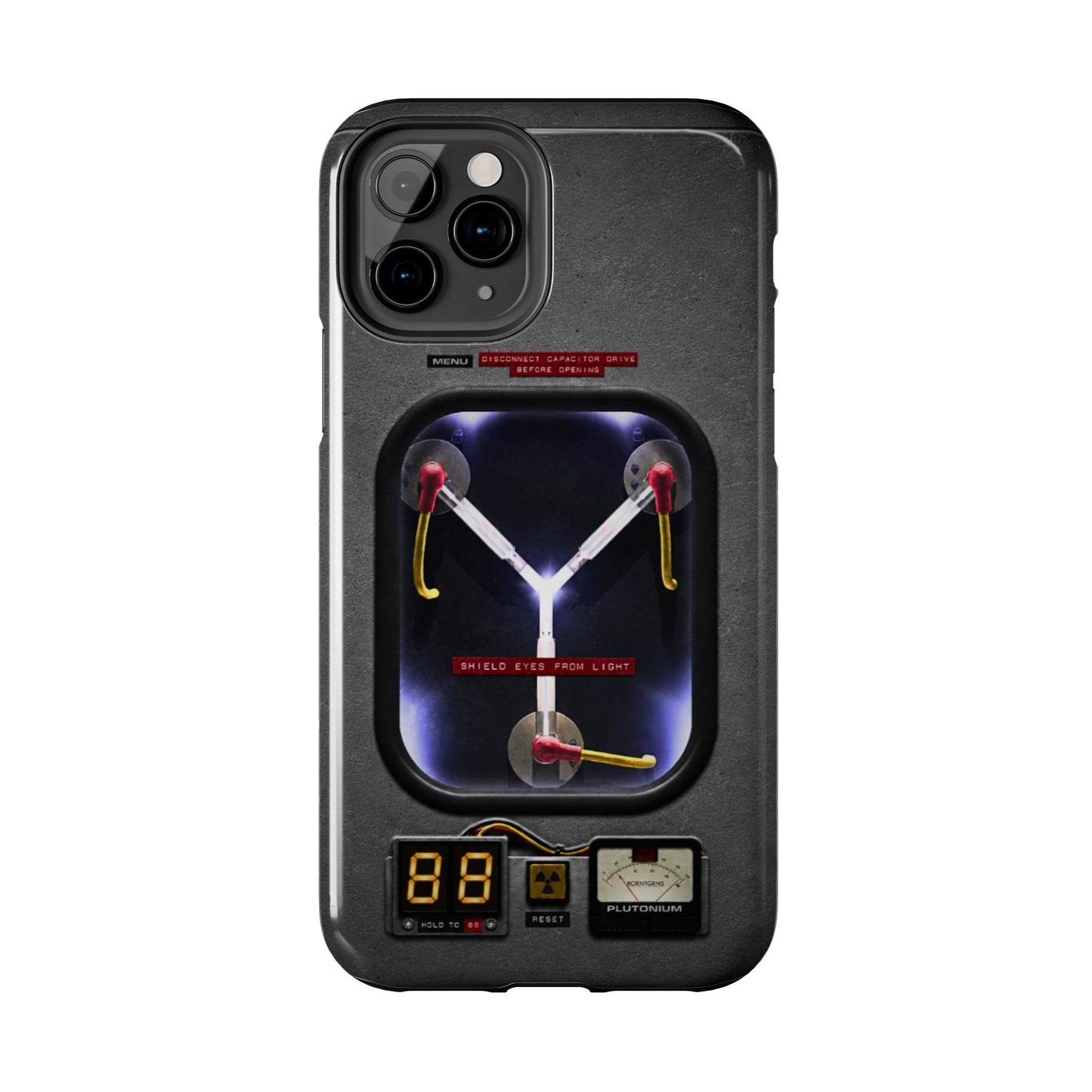 Flux Capacitor Tough Phone Case — Back to the Future Style Protective Cover