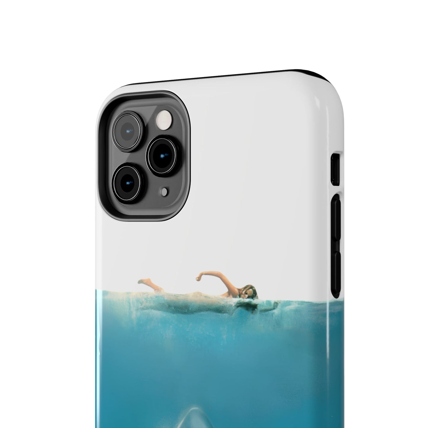 JAWS Tough Phone Case — Retro Jaws Ocean Horror Design