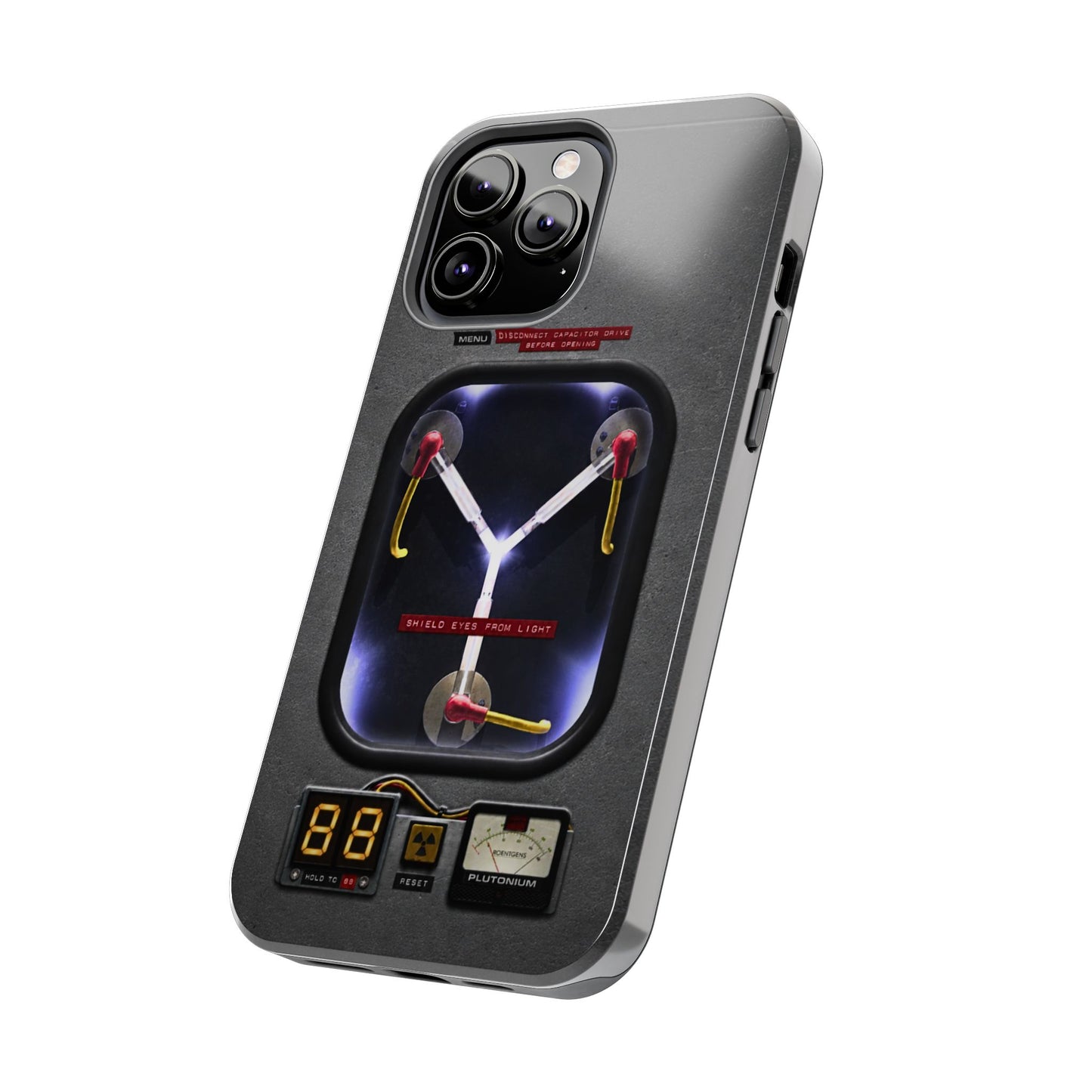 Flux Capacitor Tough Phone Case — Back to the Future Style Protective Cover