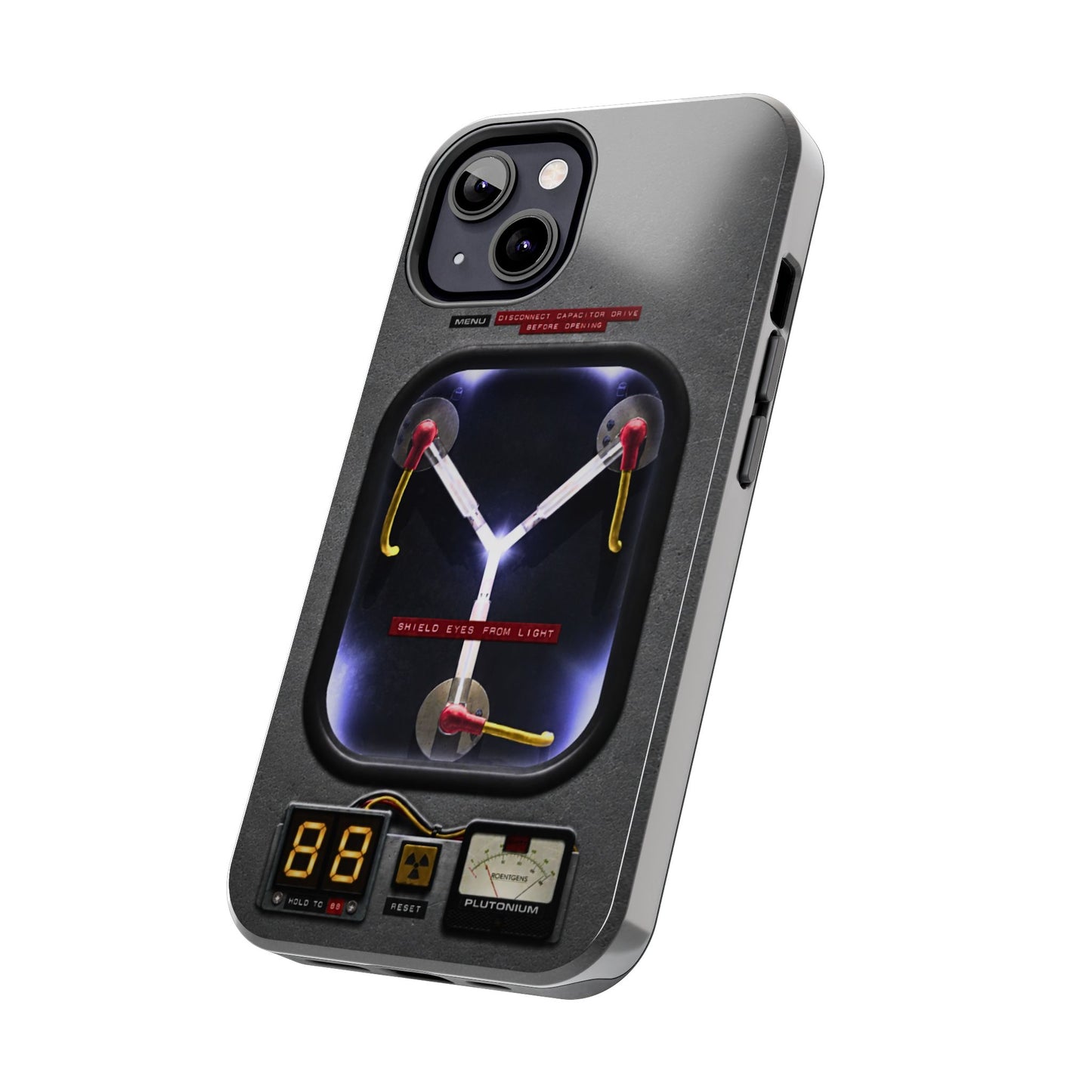 Flux Capacitor Tough Phone Case — Back to the Future Style Protective Cover
