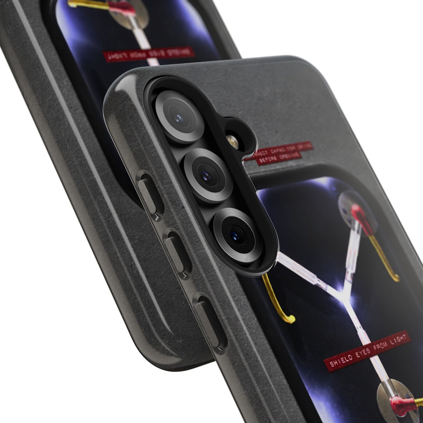 Flux Capacitor Tough Phone Case — Back to the Future Style Protective Cover