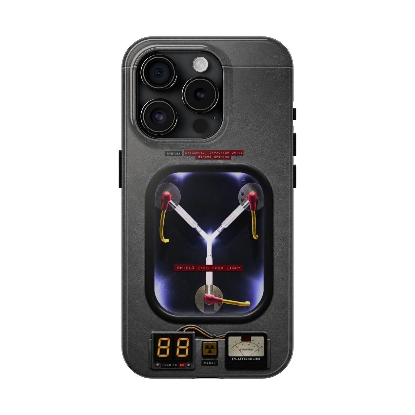 Flux Capacitor Tough Phone Case — Back to the Future Style Protective Cover