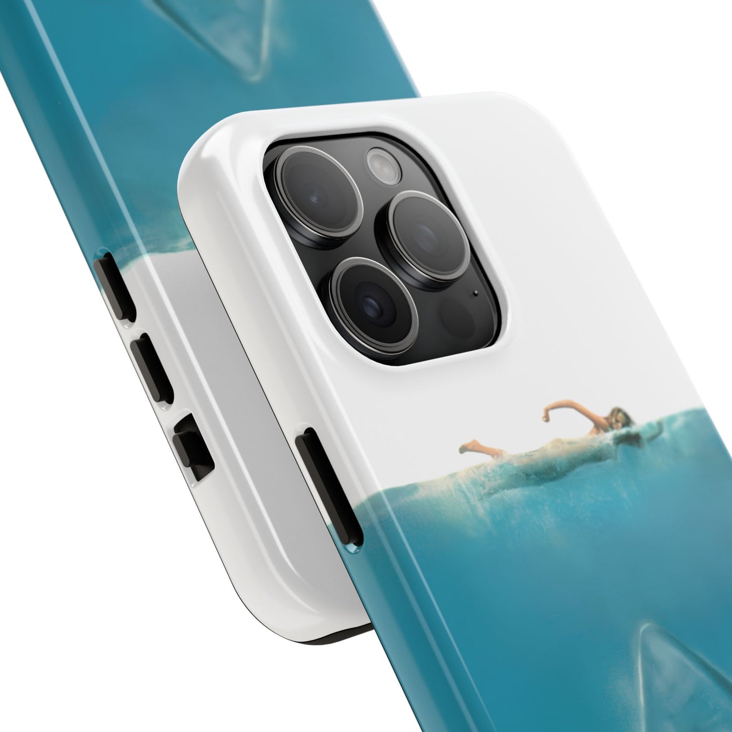 JAWS Tough Phone Case — Retro Jaws Ocean Horror Design