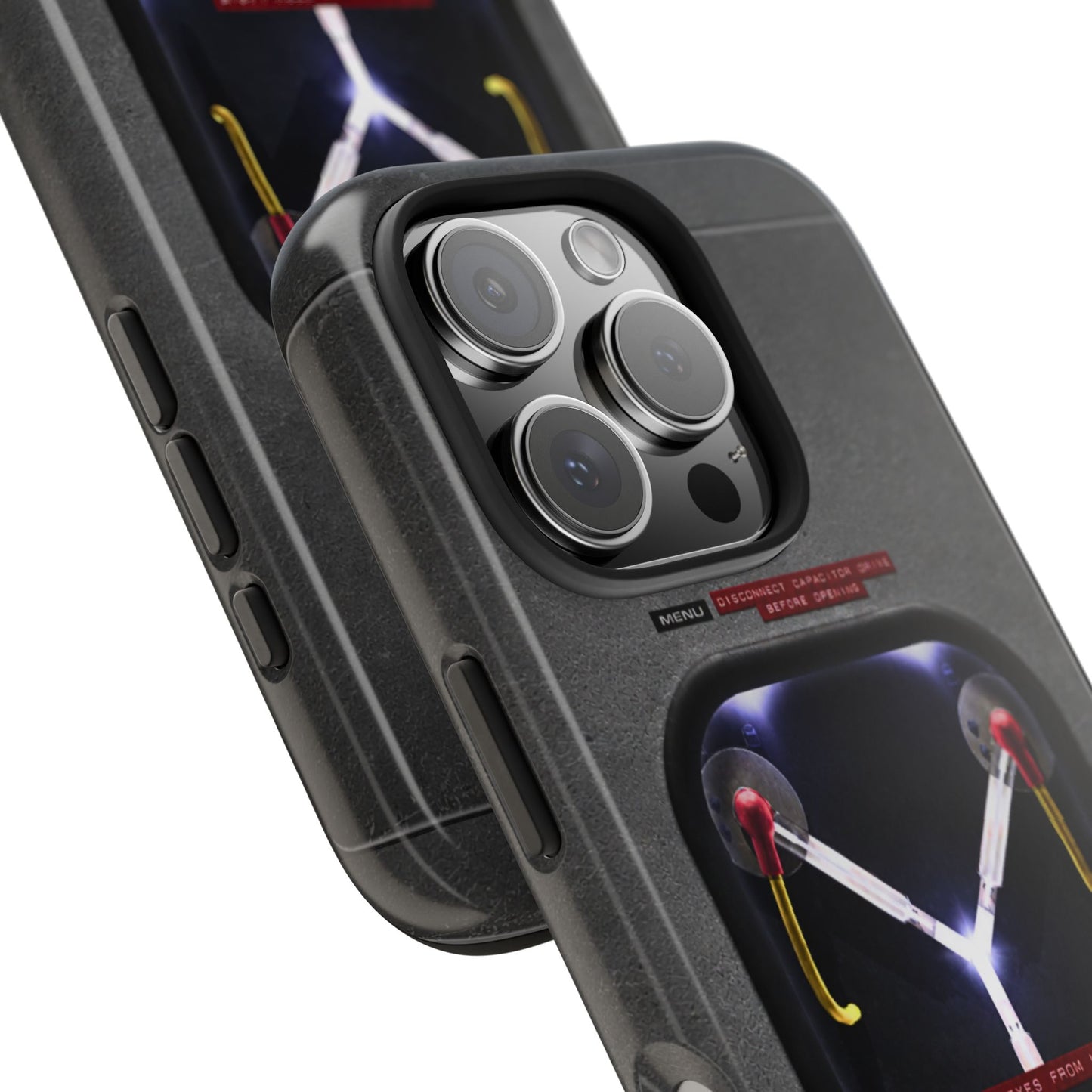 Flux Capacitor Tough Phone Case — Back to the Future Style Protective Cover