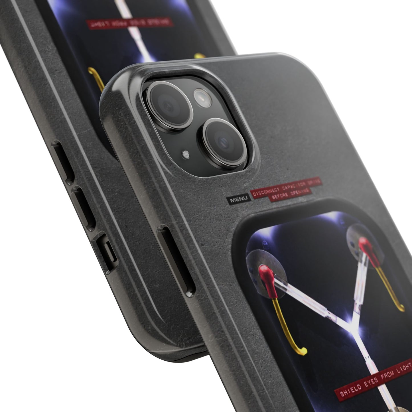 Flux Capacitor Tough Phone Case — Back to the Future Style Protective Cover