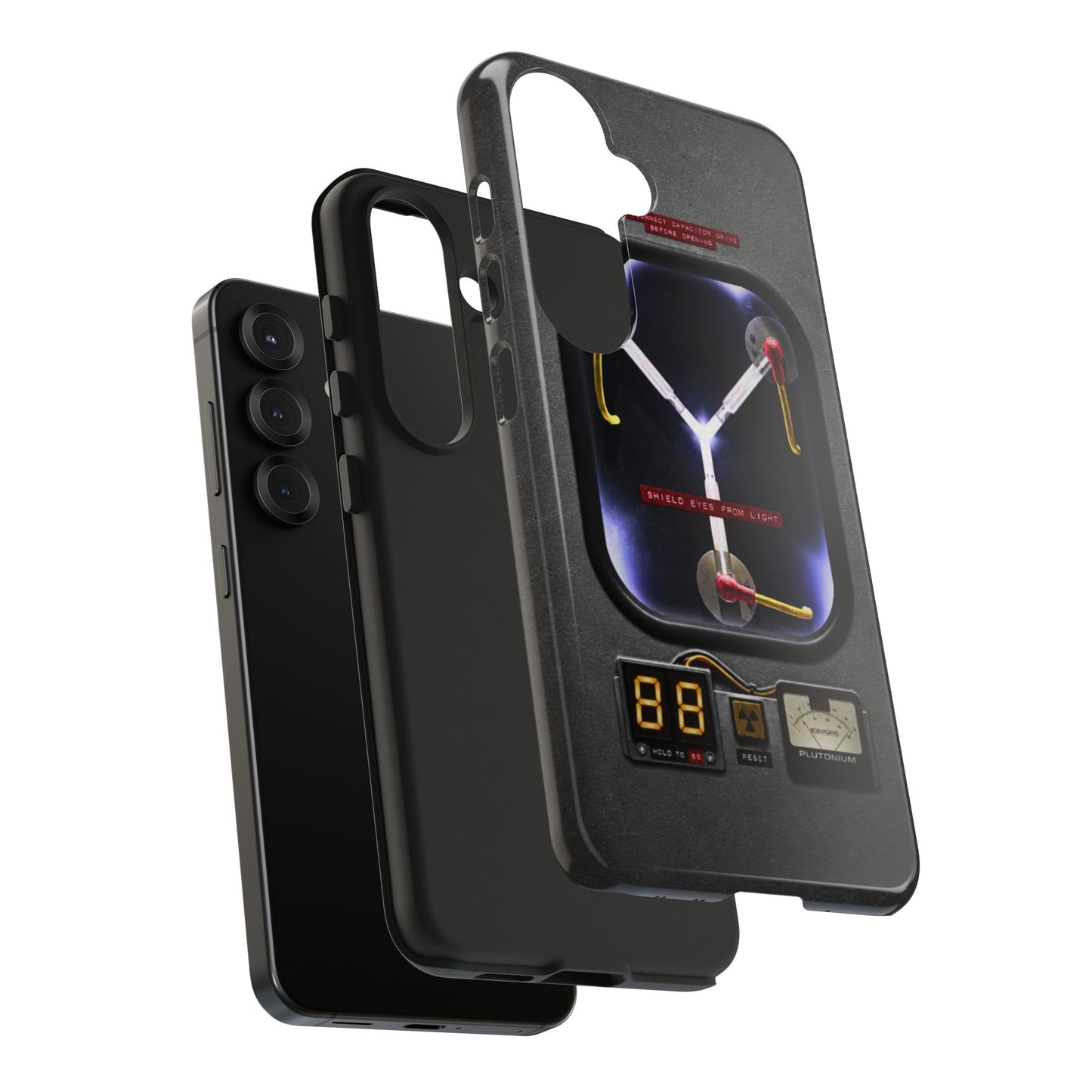 Flux Capacitor Tough Phone Case — Back to the Future Style Protective Cover