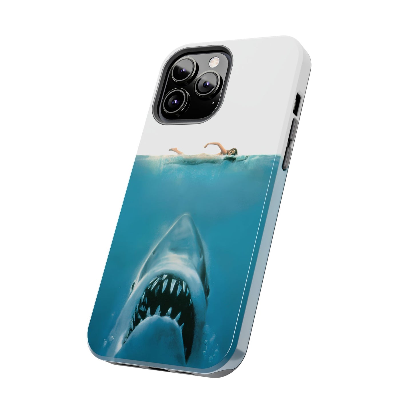 JAWS Tough Phone Case — Retro Jaws Ocean Horror Design
