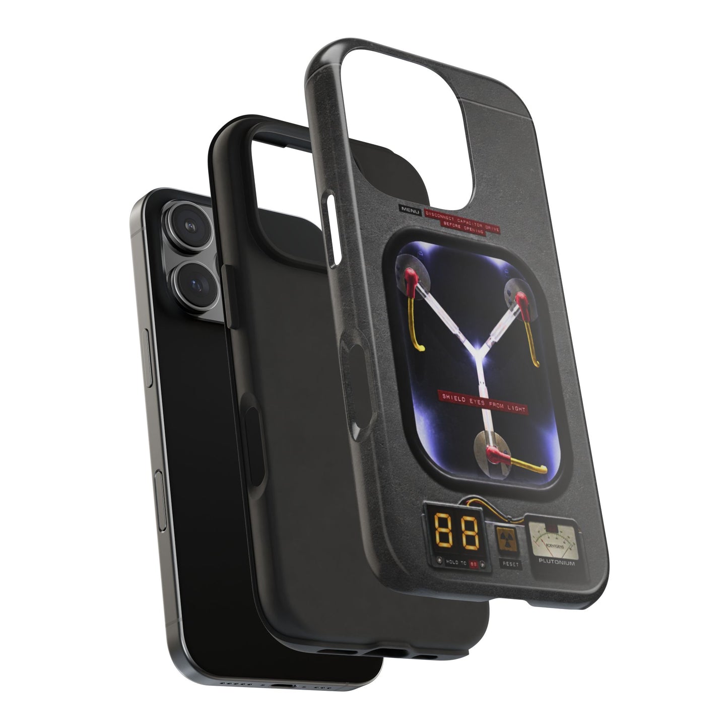 Flux Capacitor Tough Phone Case — Back to the Future Style Protective Cover
