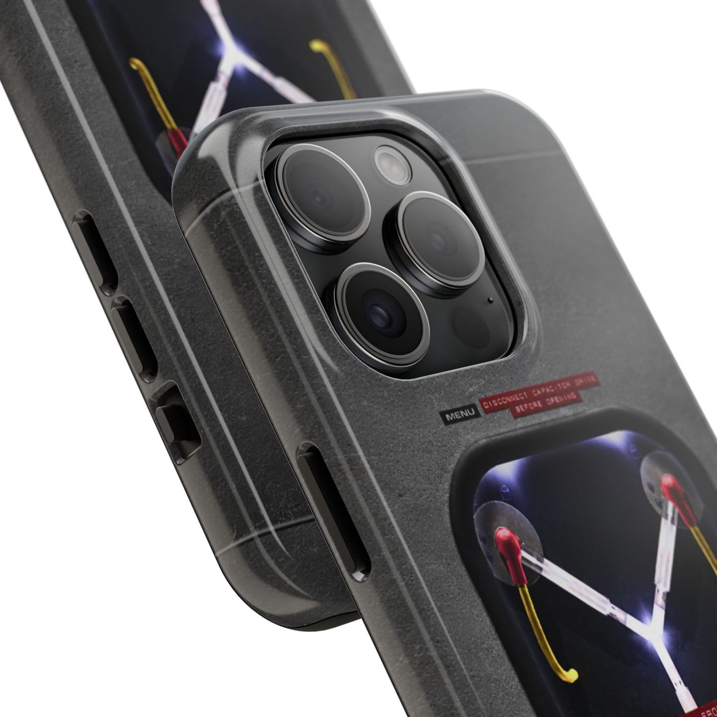 Flux Capacitor Tough Phone Case — Back to the Future Style Protective Cover