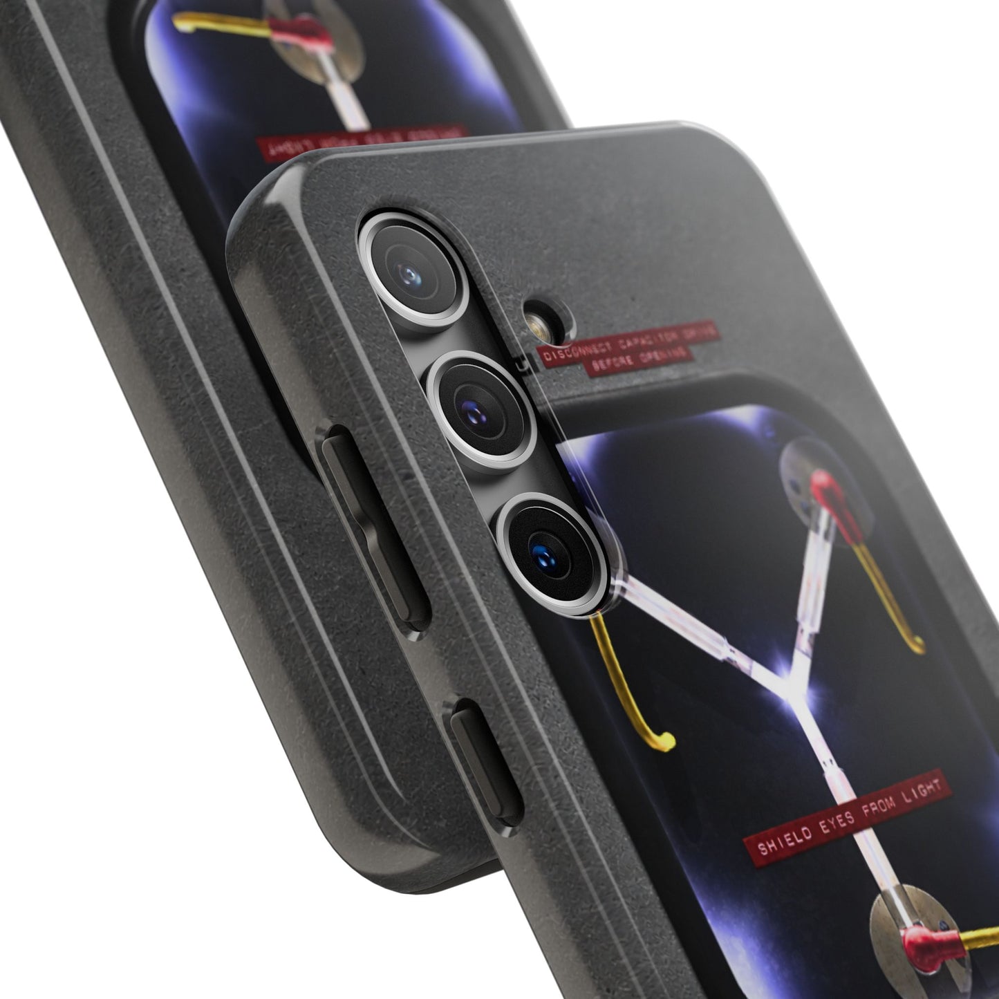 Flux Capacitor Tough Phone Case — Back to the Future Style Protective Cover