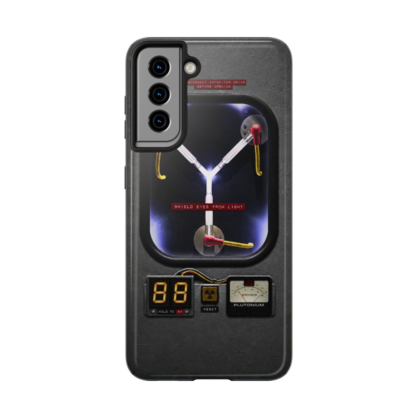 Flux Capacitor Tough Phone Case — Back to the Future Style Protective Cover