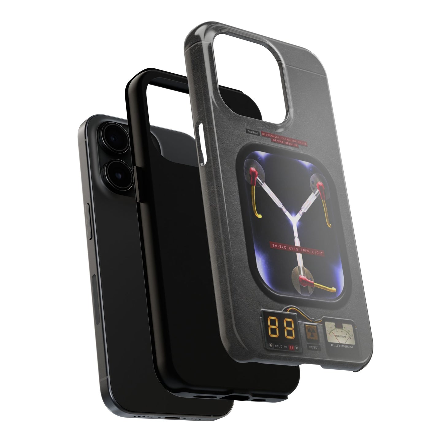 Flux Capacitor Tough Phone Case — Back to the Future Style Protective Cover