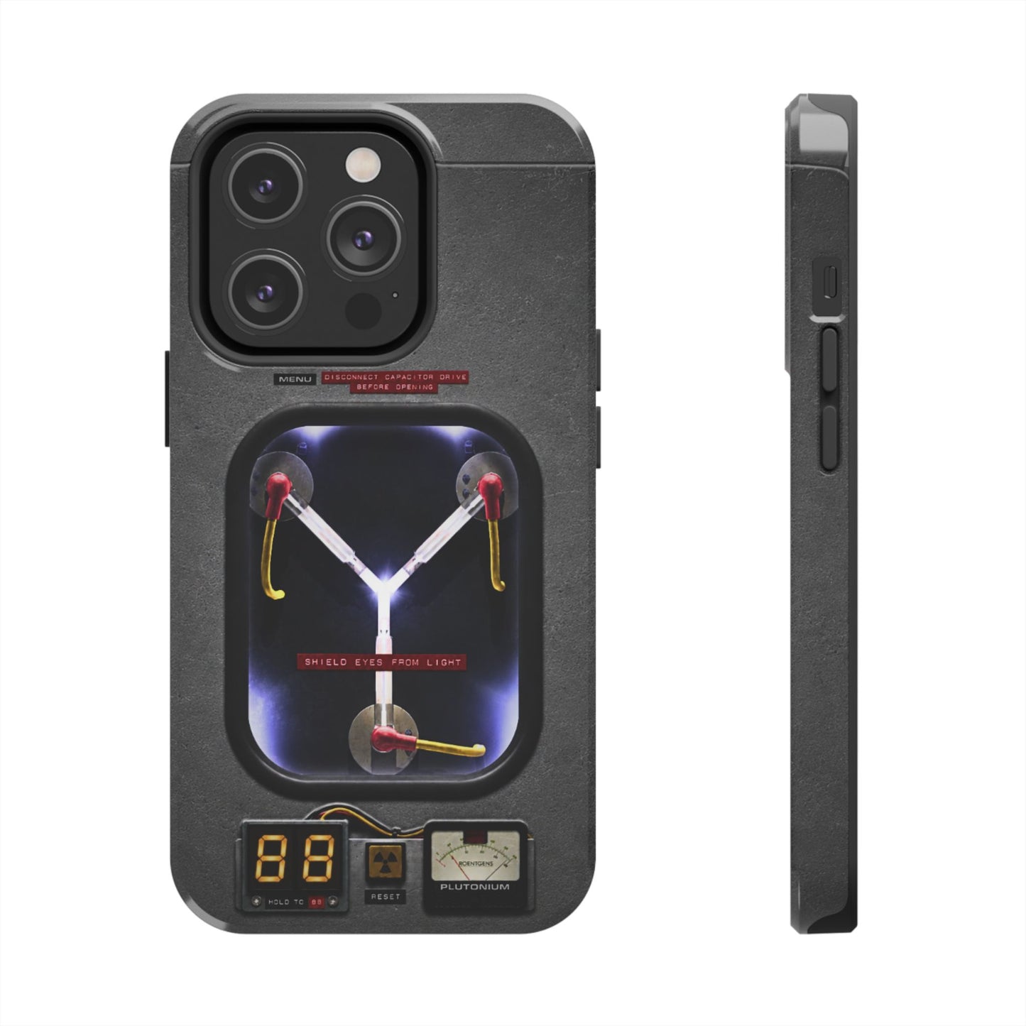 Flux Capacitor Tough Phone Case — Back to the Future Style Protective Cover