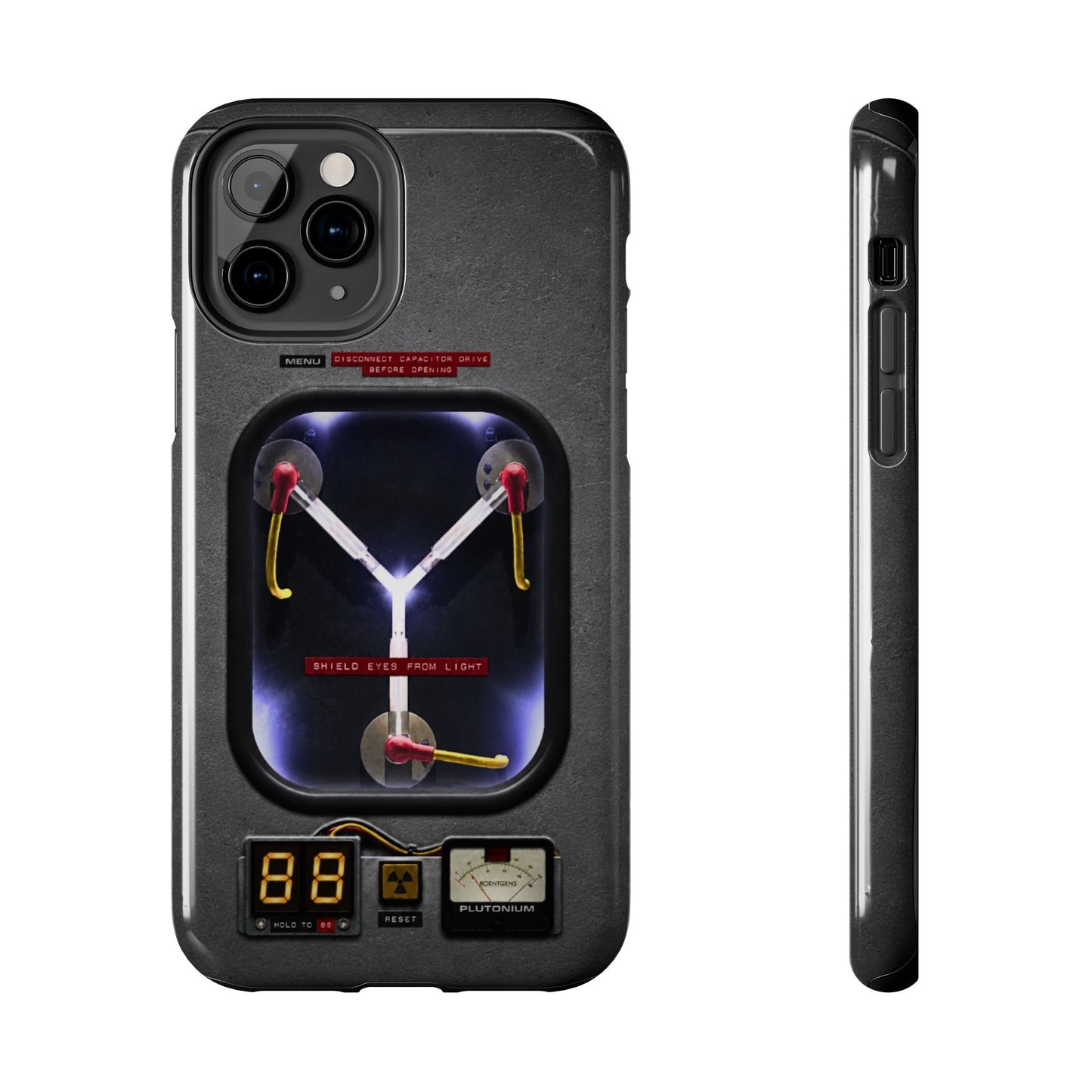 Flux Capacitor Tough Phone Case — Back to the Future Style Protective Cover