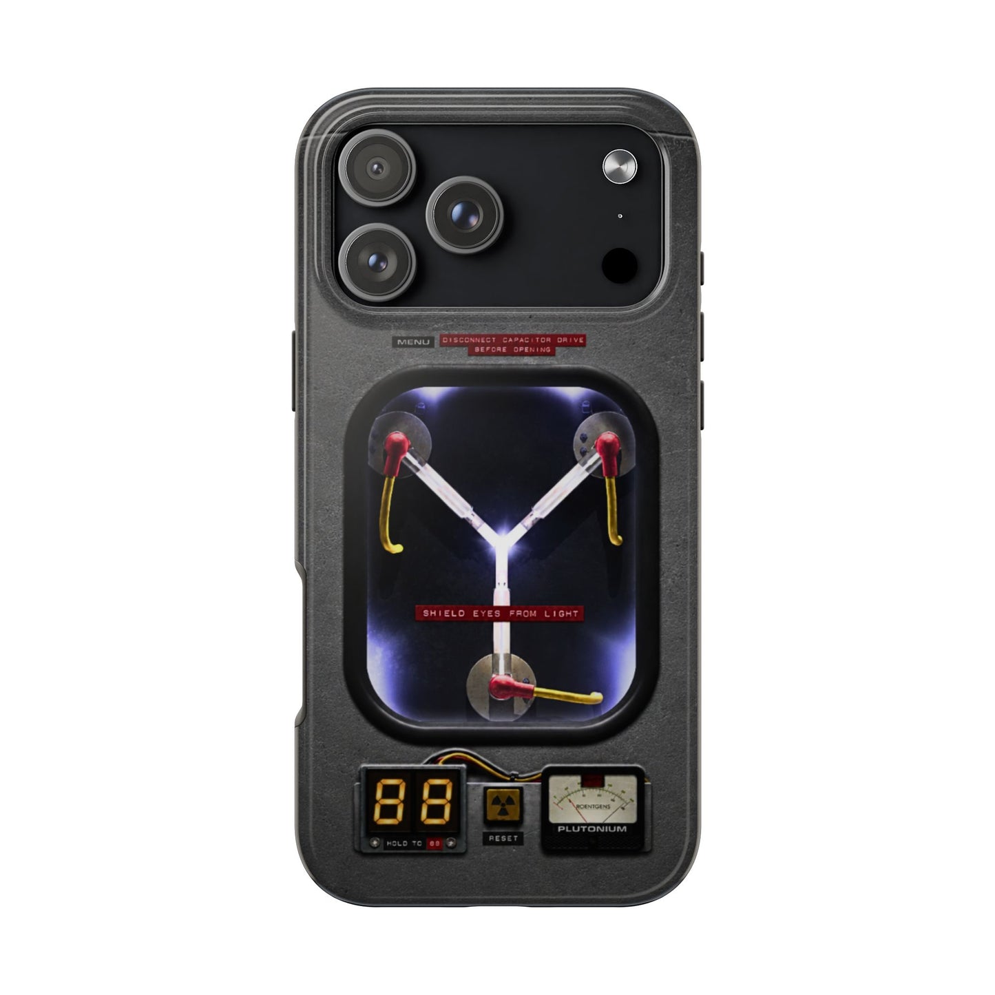 Flux Capacitor Tough Phone Case — Back to the Future Style Protective Cover
