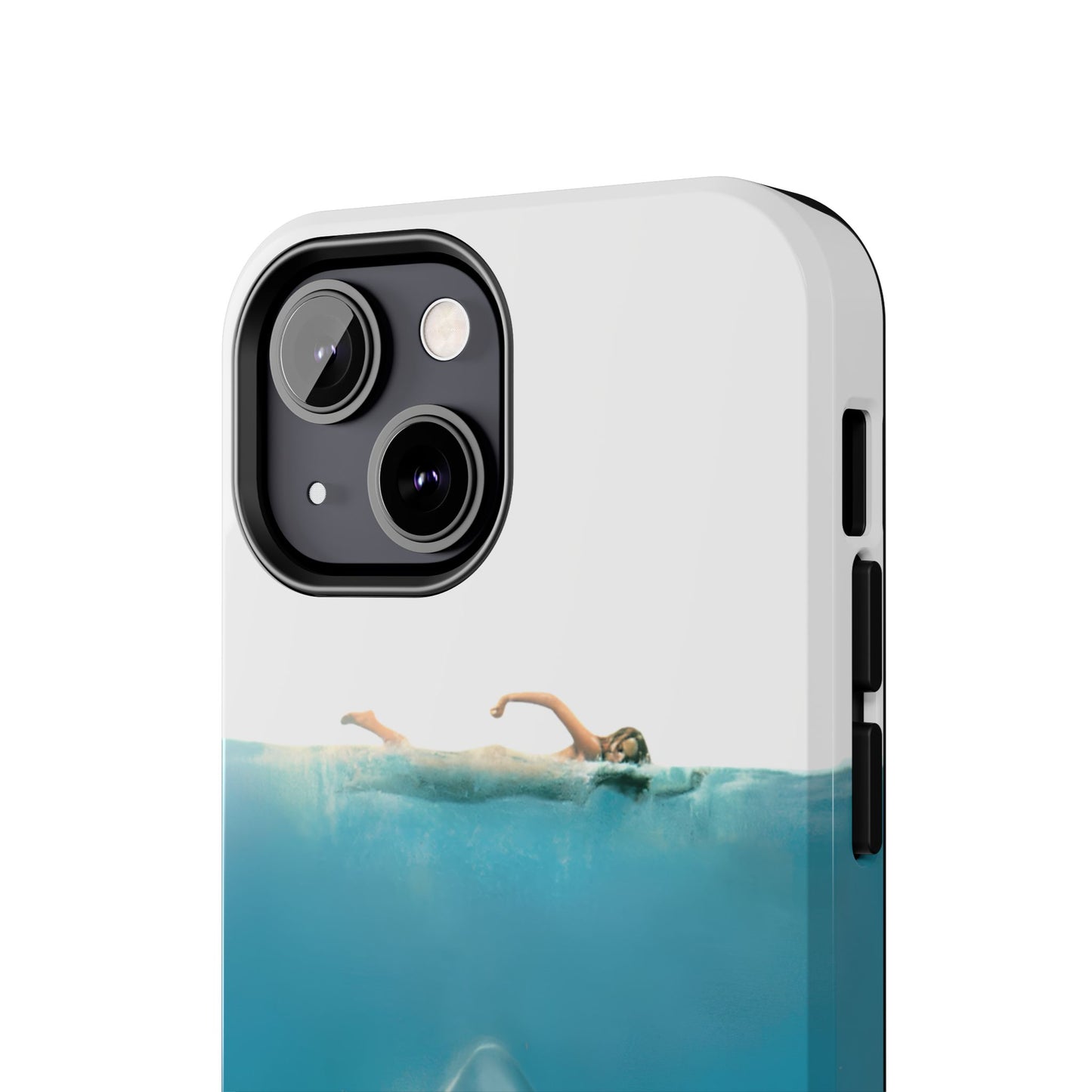 JAWS Tough Phone Case — Retro Jaws Ocean Horror Design
