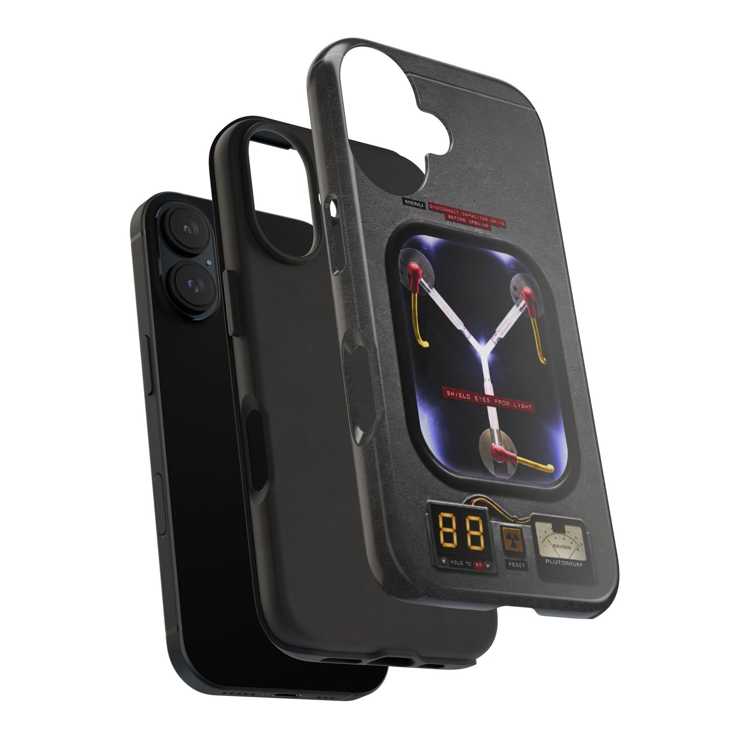 Flux Capacitor Tough Phone Case — Back to the Future Style Protective Cover