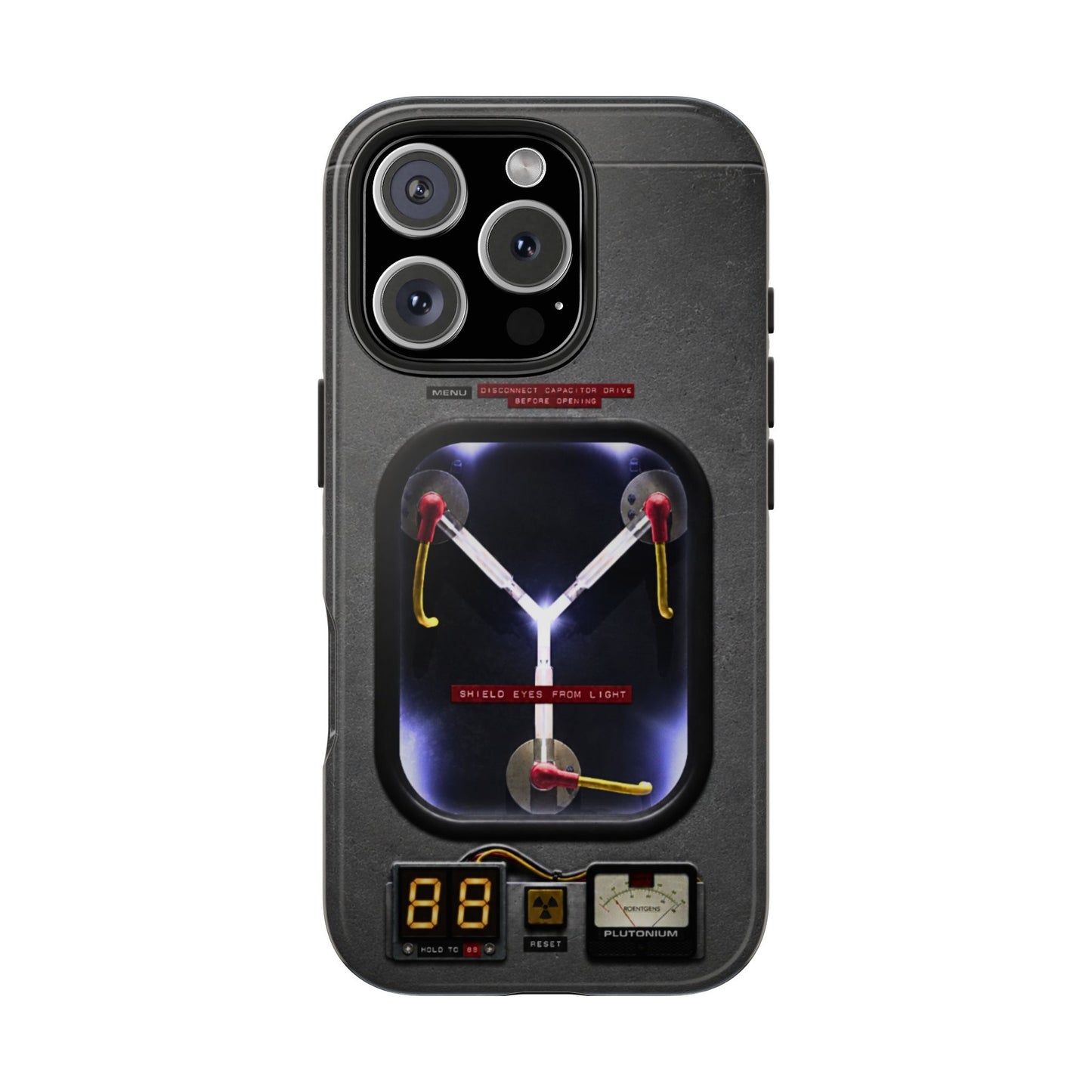 Flux Capacitor Tough Phone Case — Back to the Future Style Protective Cover