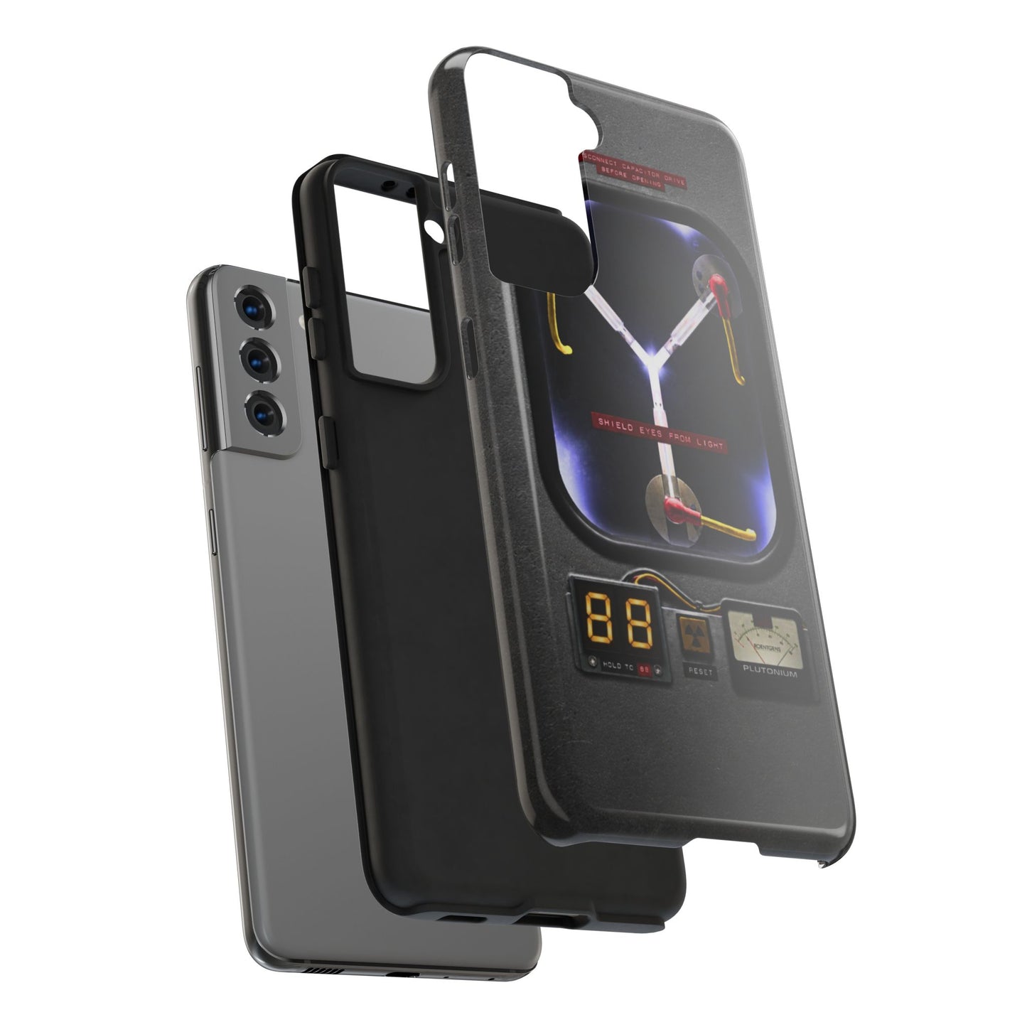 Flux Capacitor Tough Phone Case — Back to the Future Style Protective Cover