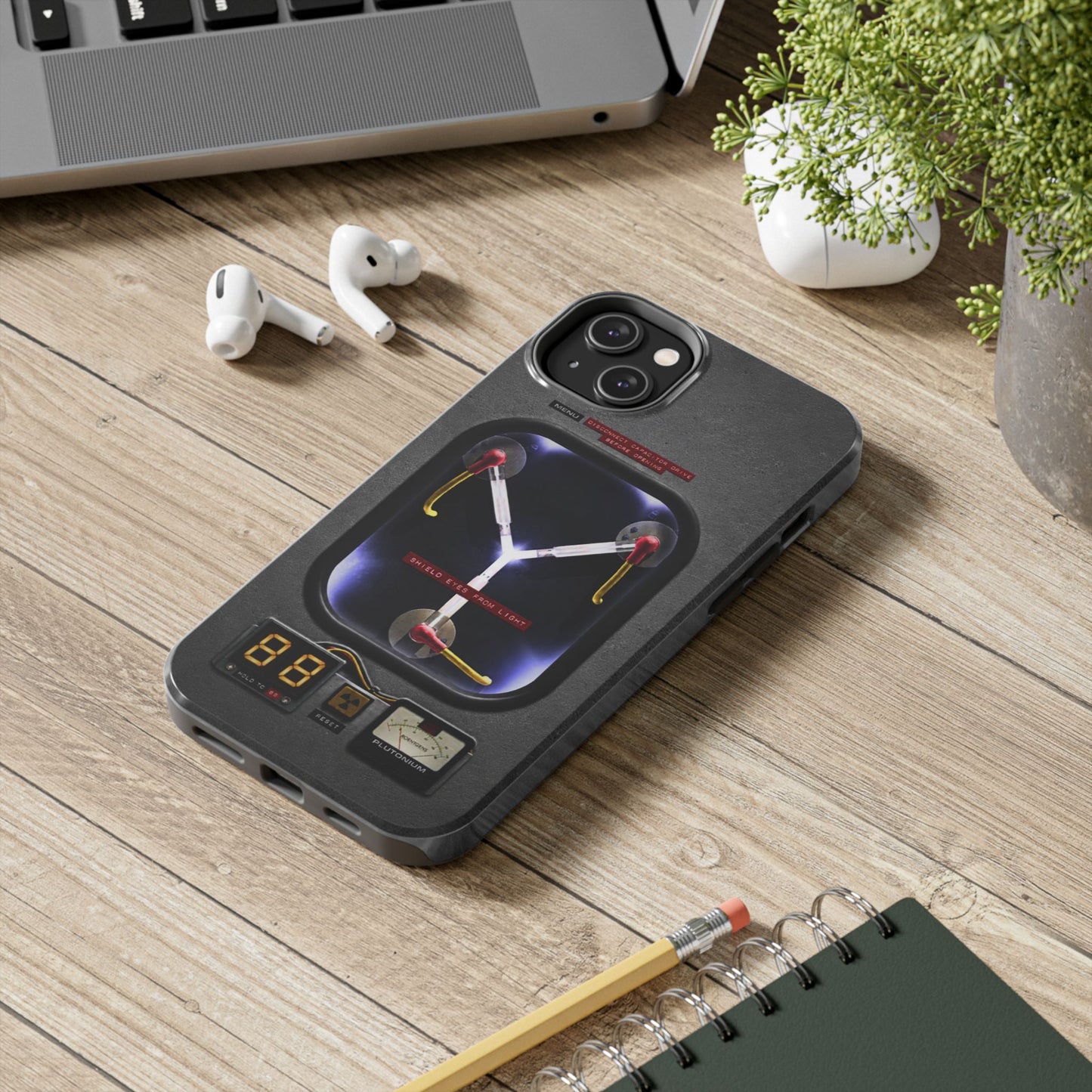 Flux Capacitor Tough Phone Case — Back to the Future Style Protective Cover