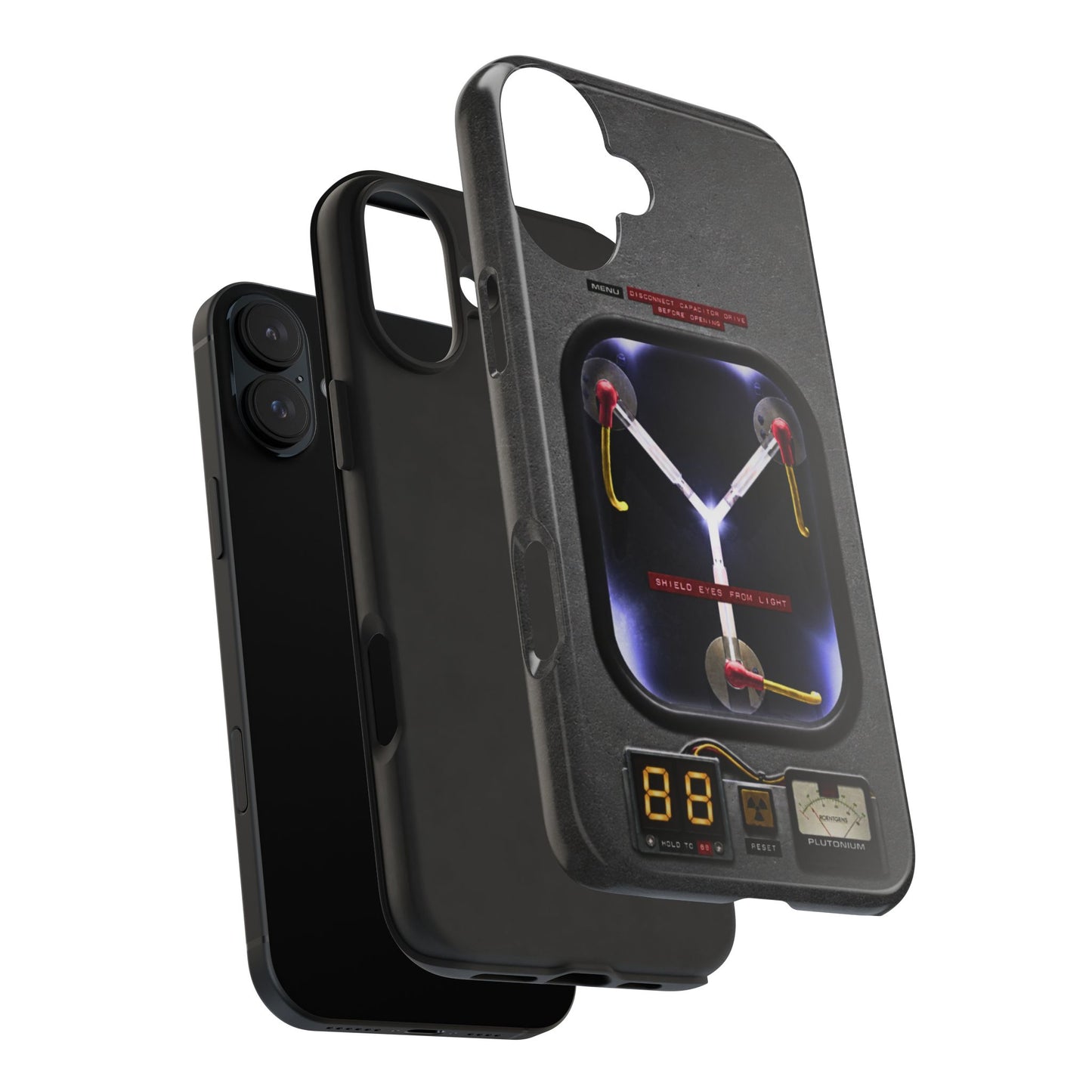 Flux Capacitor Tough Phone Case — Back to the Future Style Protective Cover
