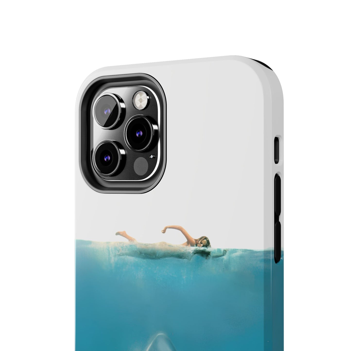 JAWS Tough Phone Case — Retro Jaws Ocean Horror Design