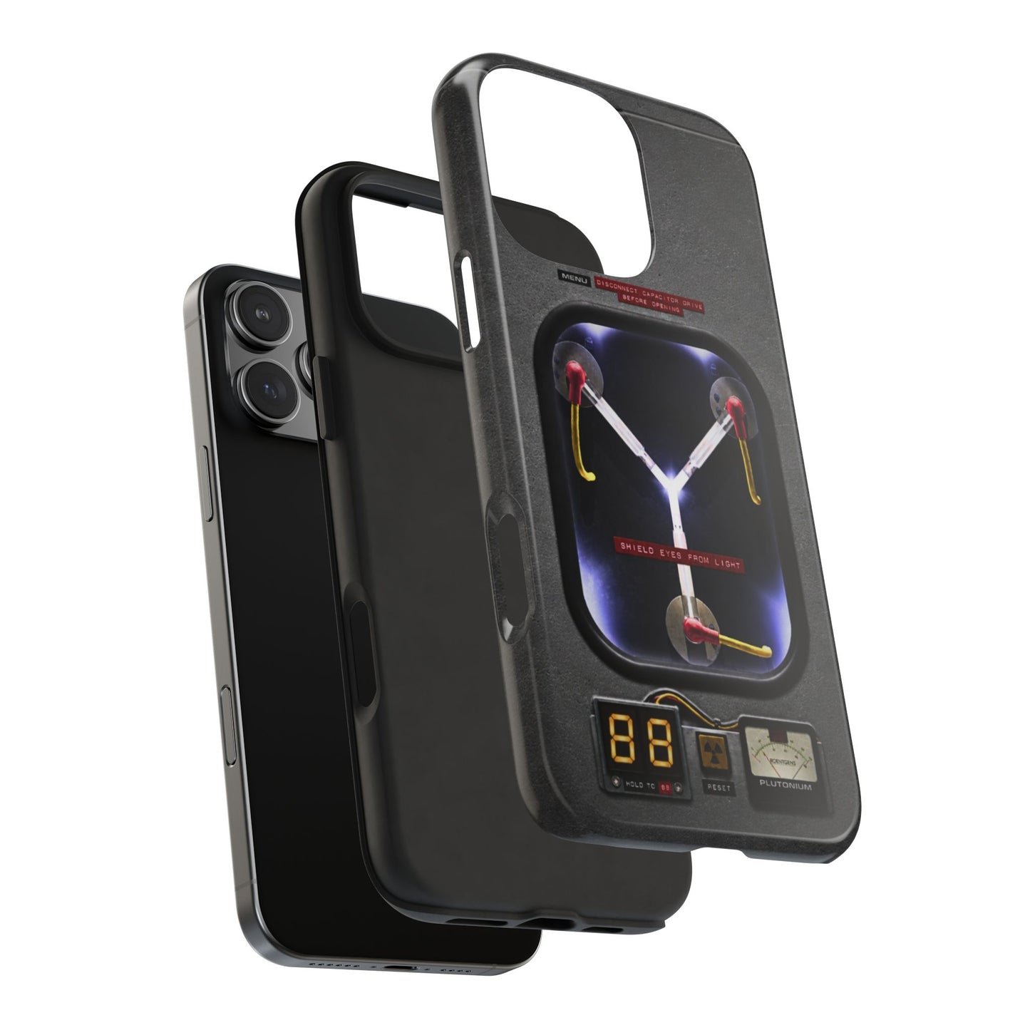 Flux Capacitor Tough Phone Case — Back to the Future Style Protective Cover