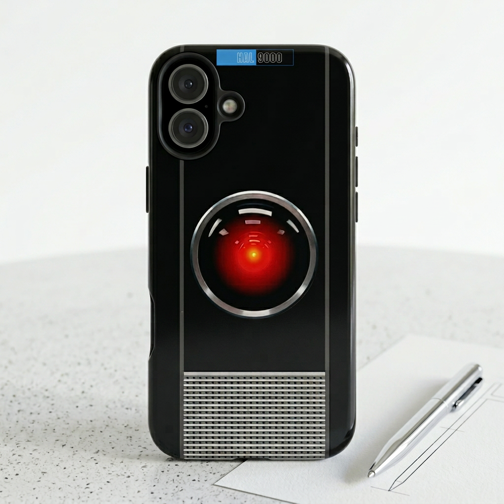 HAL 9000 Phone Case — 2001 A Space Odyssey Red Sensor Protective Cover