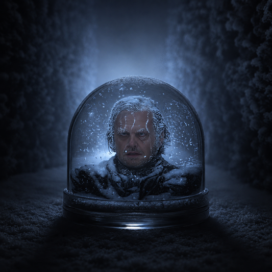 The Shining, Snow Globe, Jack Torrance, Maze, Horror Gift, Movie Fan Present