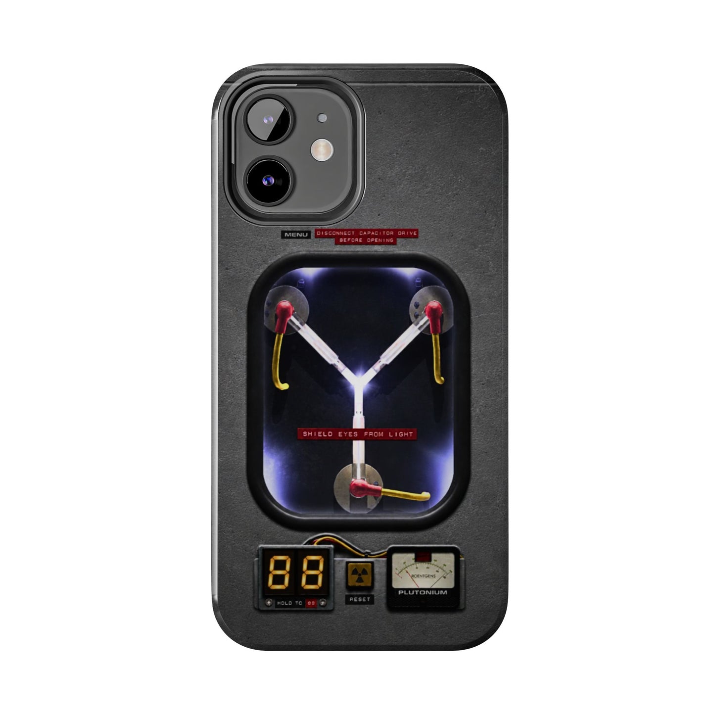 Flux Capacitor Tough Phone Case — Back to the Future Style Protective Cover