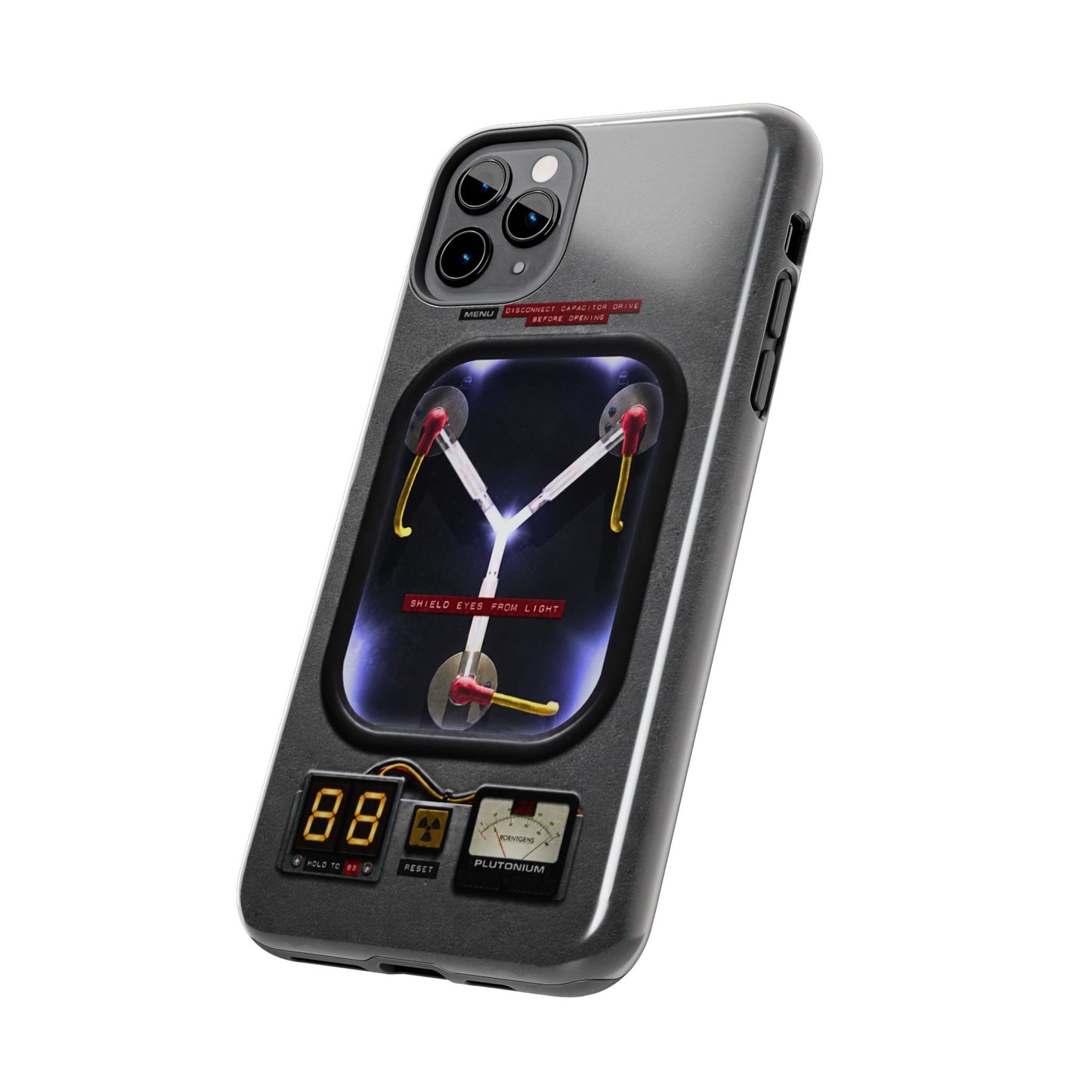 Flux Capacitor Tough Phone Case — Back to the Future Style Protective Cover