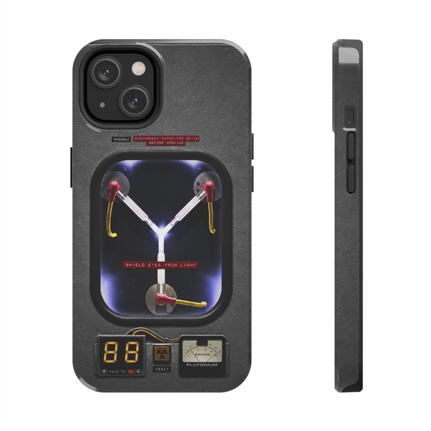 Flux Capacitor Tough Phone Case — Back to the Future Style Protective Cover