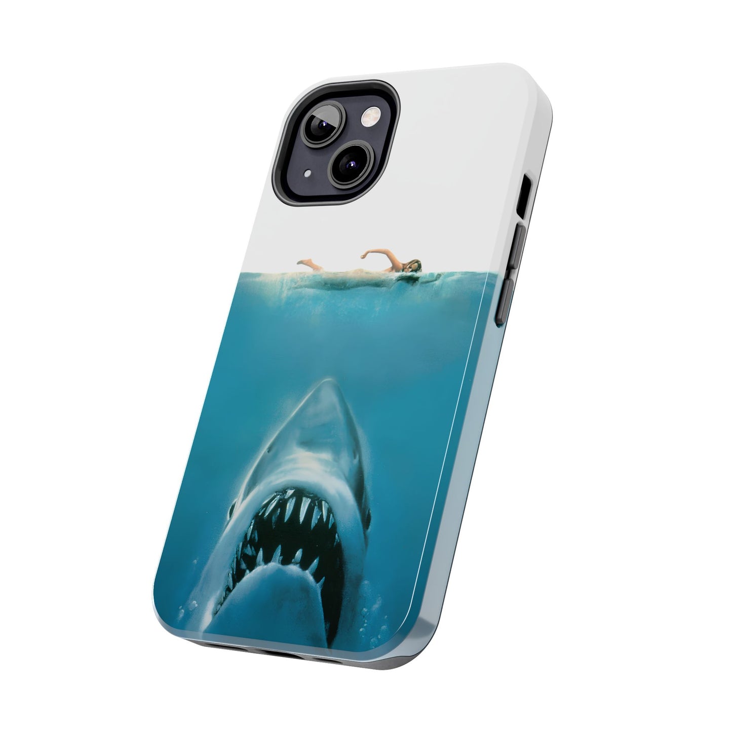 JAWS Tough Phone Case — Retro Jaws Ocean Horror Design
