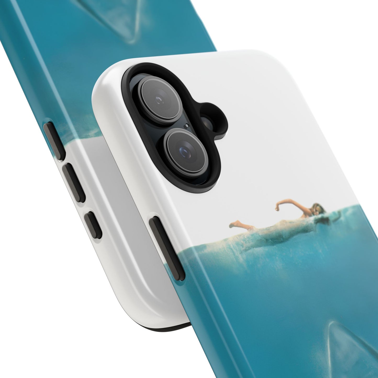 JAWS Tough Phone Case — Retro Jaws Ocean Horror Design
