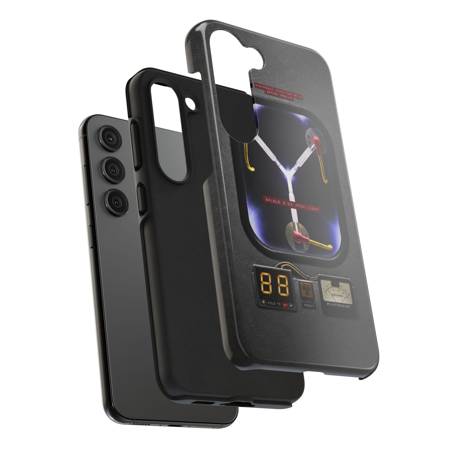 Flux Capacitor Tough Phone Case — Back to the Future Style Protective Cover