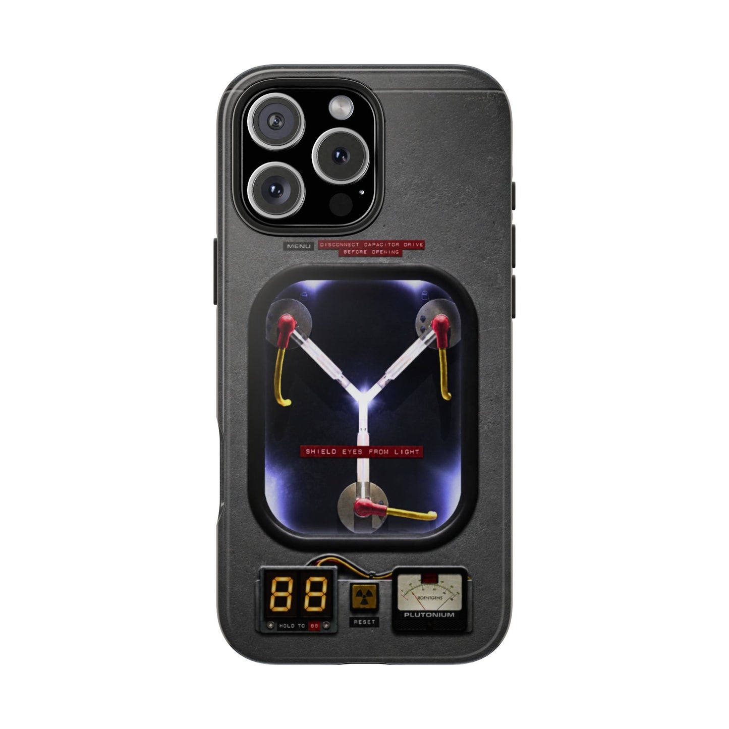 Flux Capacitor Tough Phone Case — Back to the Future Style Protective Cover