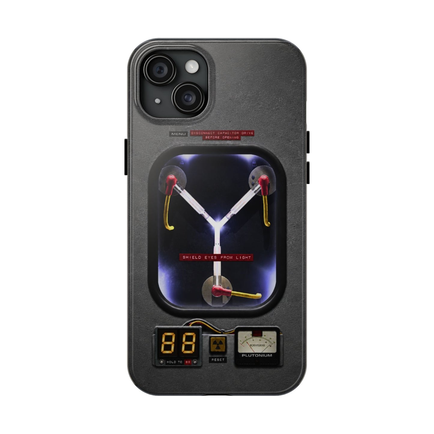 Flux Capacitor Tough Phone Case — Back to the Future Style Protective Cover