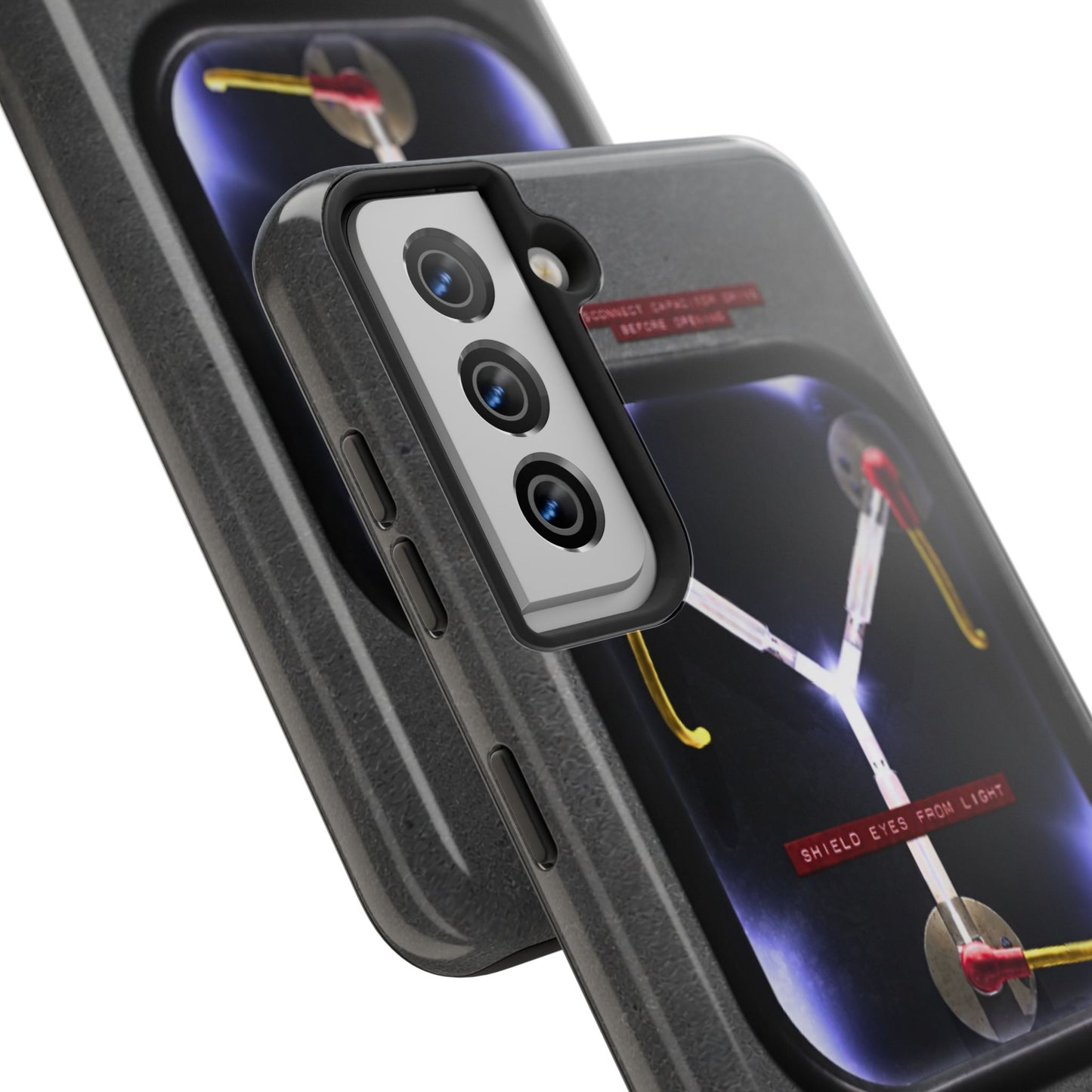 Flux Capacitor Tough Phone Case — Back to the Future Style Protective Cover