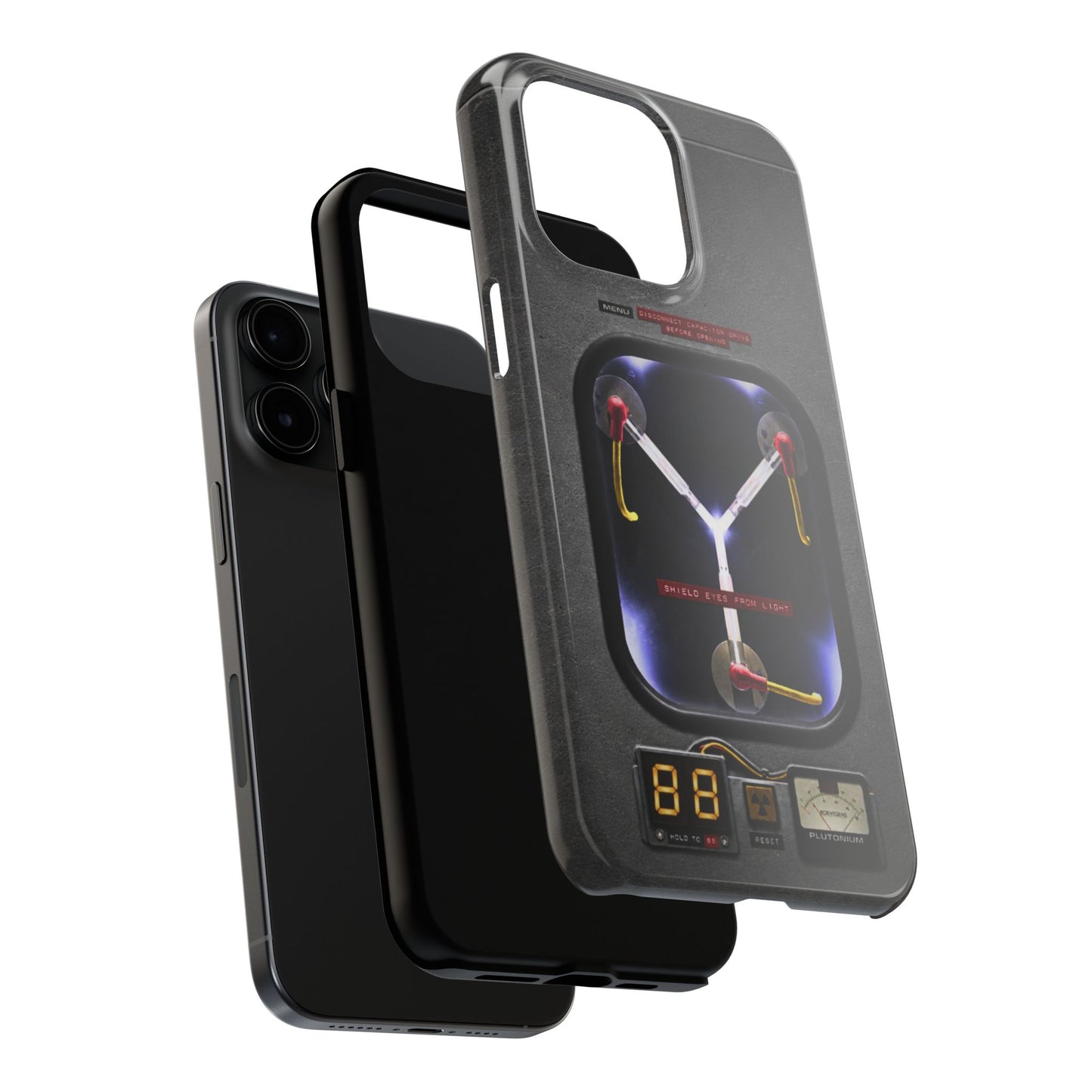Flux Capacitor Tough Phone Case — Back to the Future Style Protective Cover