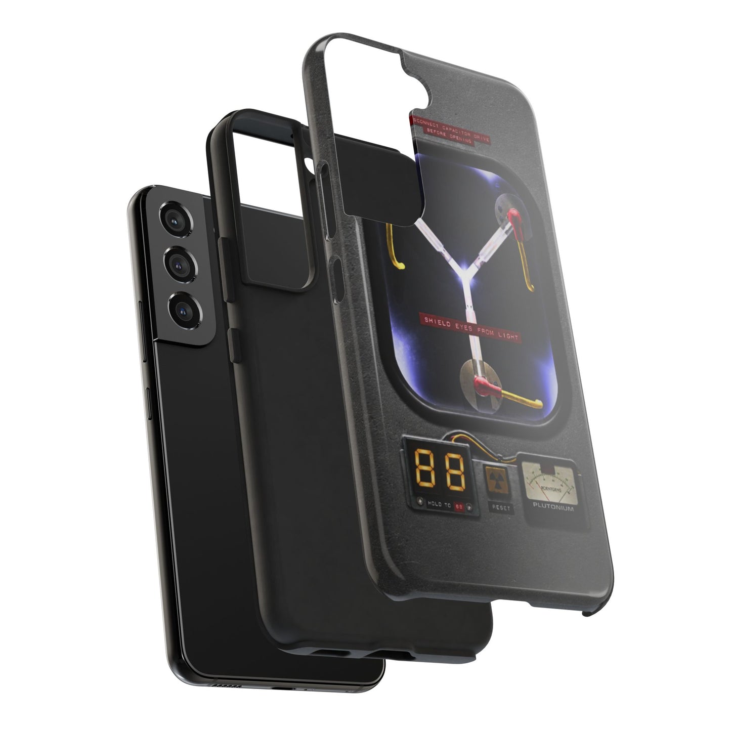 Flux Capacitor Tough Phone Case — Back to the Future Style Protective Cover